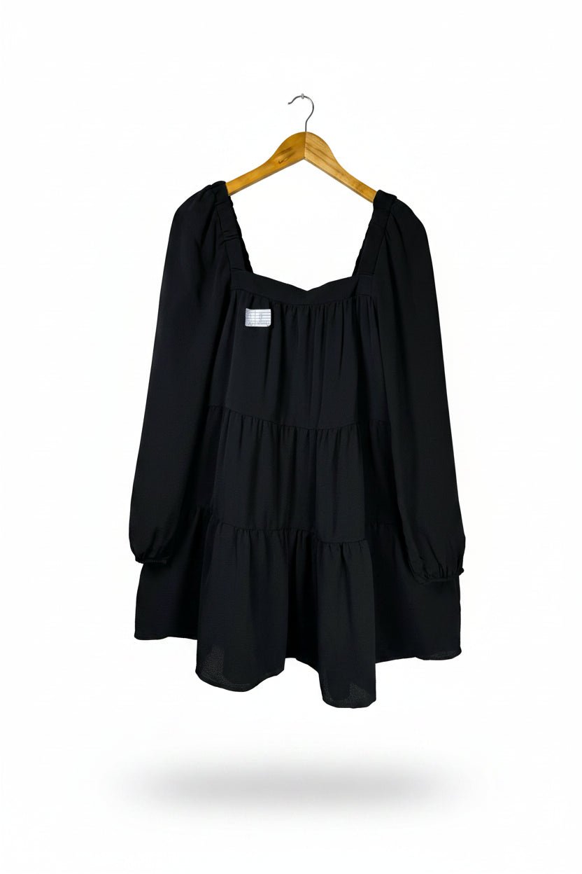 Asos® Small | Bust: 17.5" | Black | Mini Dress | B8 - 5274 - Genuine Maal
