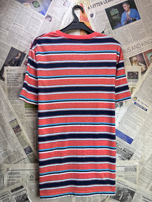 Faded Glory® Small | Chest: 20.5" | Stripe | T-Shirt | Cotton - Poly | 4091 - Genuine Maal