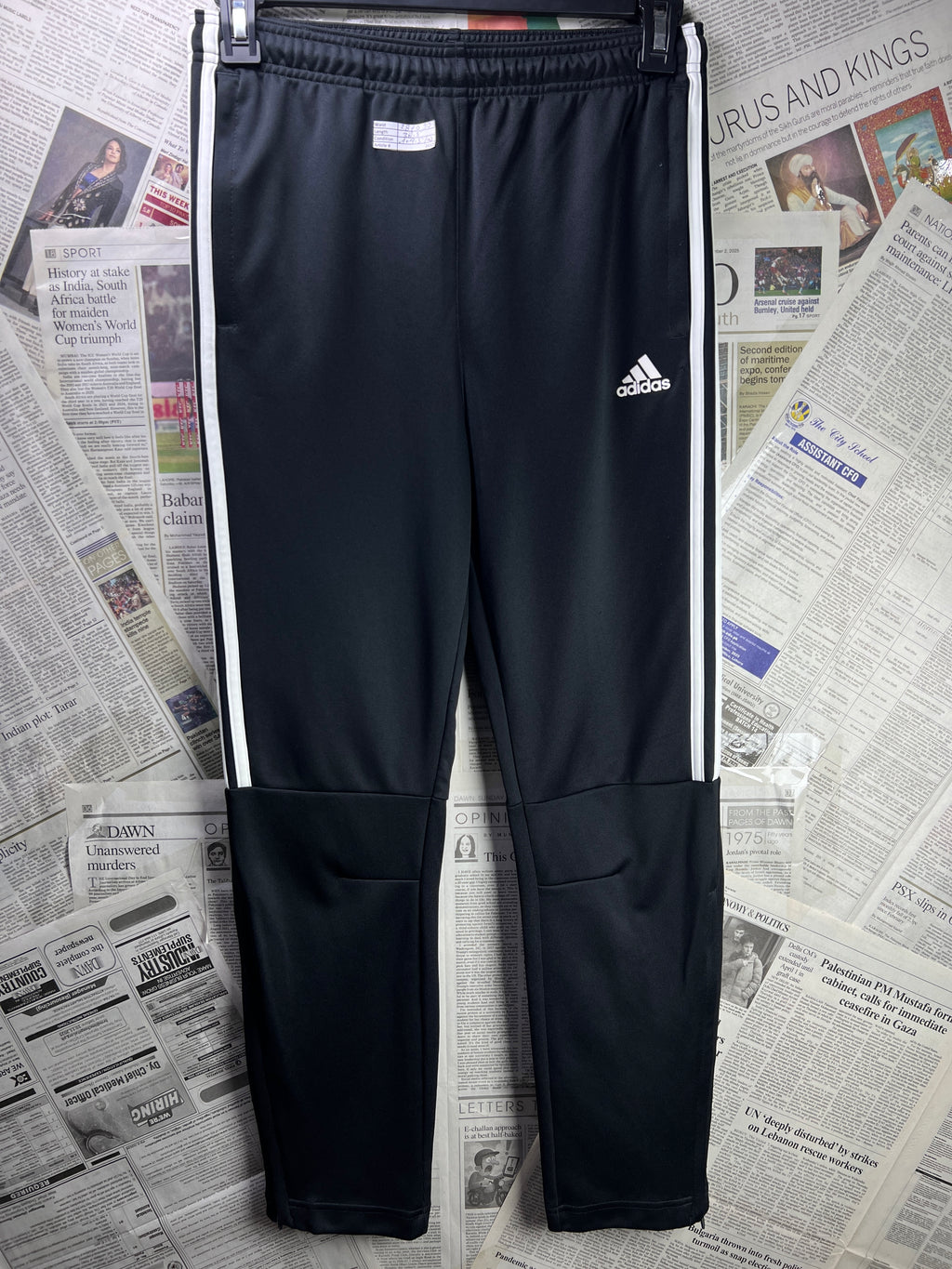 Adid*s® Waist: 28" to 30" | Black | Trouser | 2637 - Genuine Maal