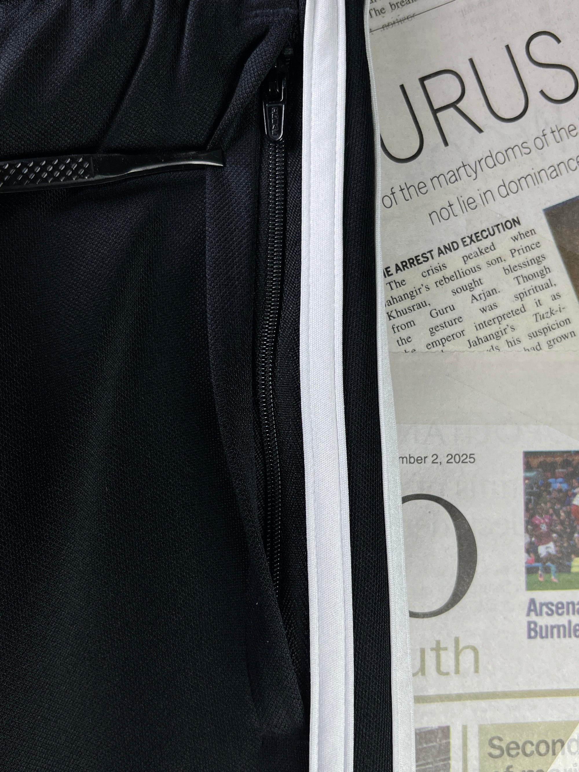 Adid*s® Waist: 28" to 30" | Black | Trouser | 2637 - Genuine Maal