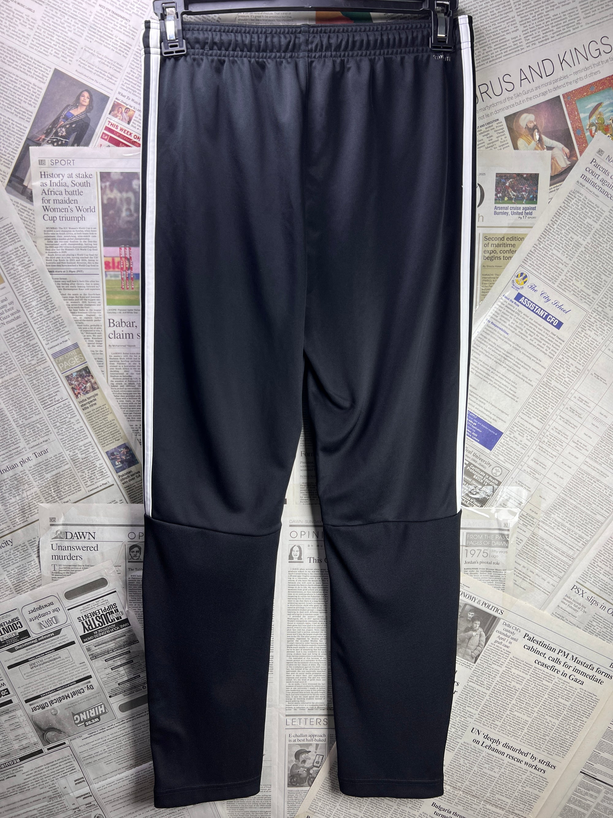 Adid*s® Waist: 28" to 30" | Black | Trouser | 2637 - Genuine Maal