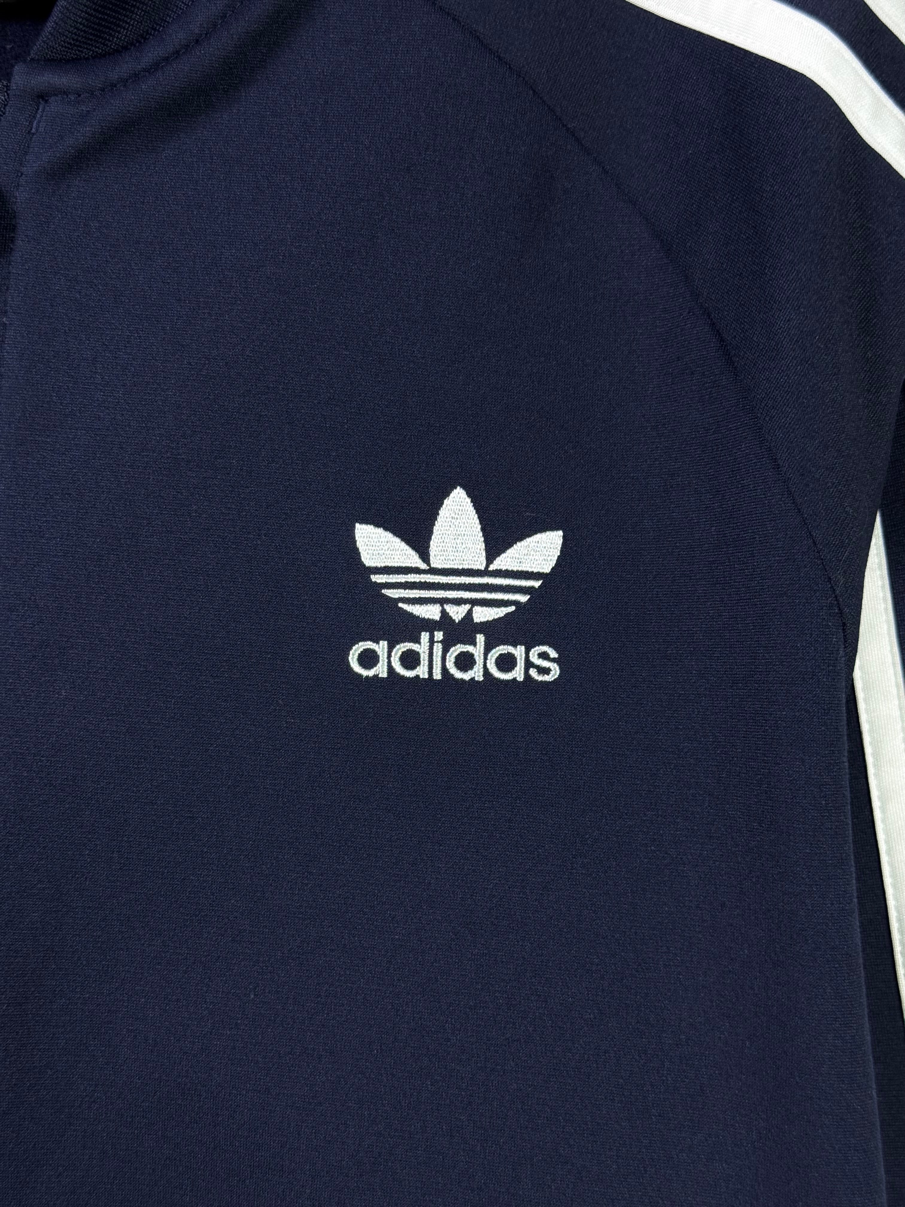 Kids - Adid*s® Small | Chest: 19" | Navy | Jacket | Inner: Stretch | 1822 - Genuine Maal