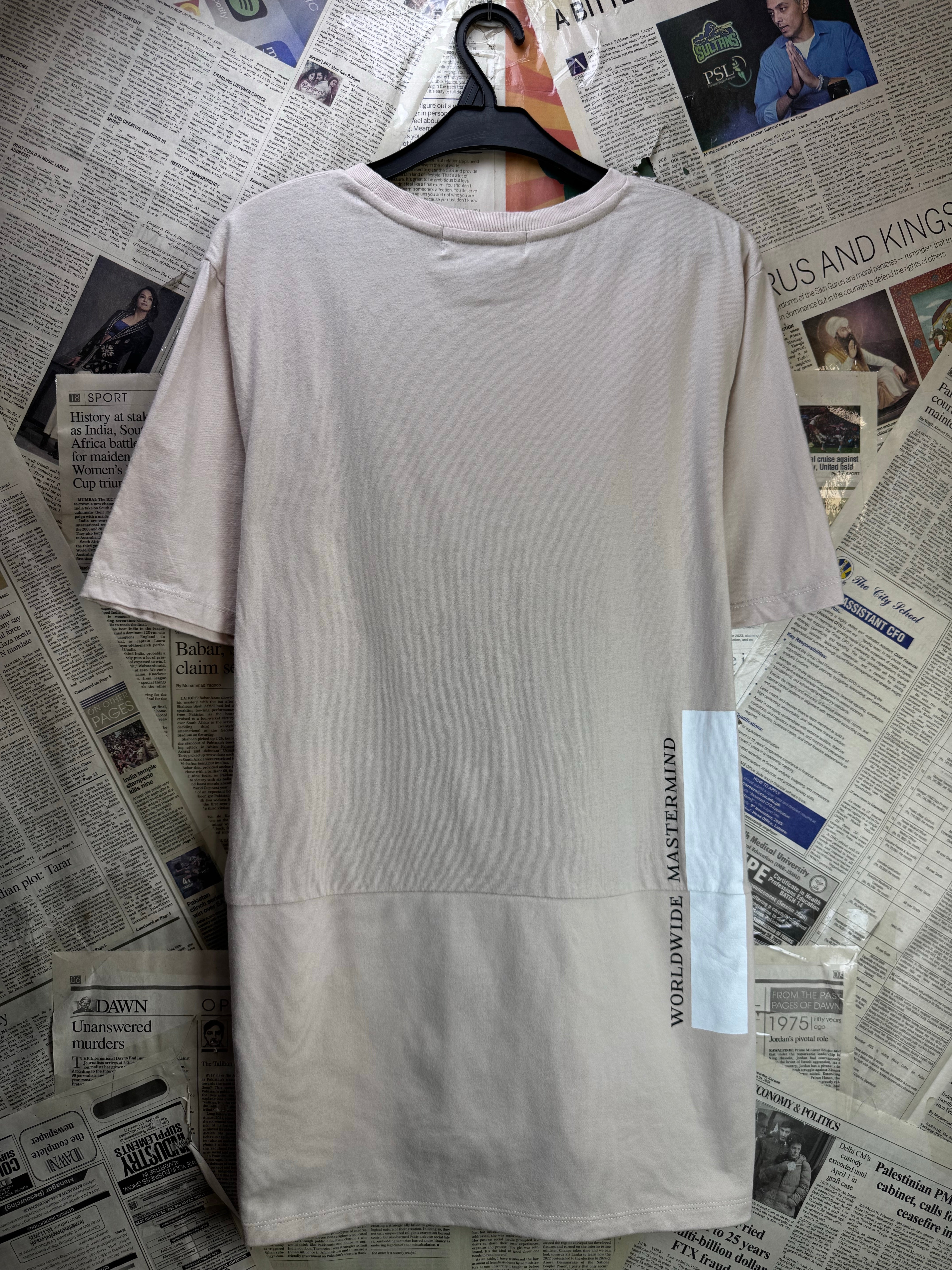 Forever® Small | Chest: 19" | Light Brown | T-Shirt | Cotton | 4100 - Genuine Maal