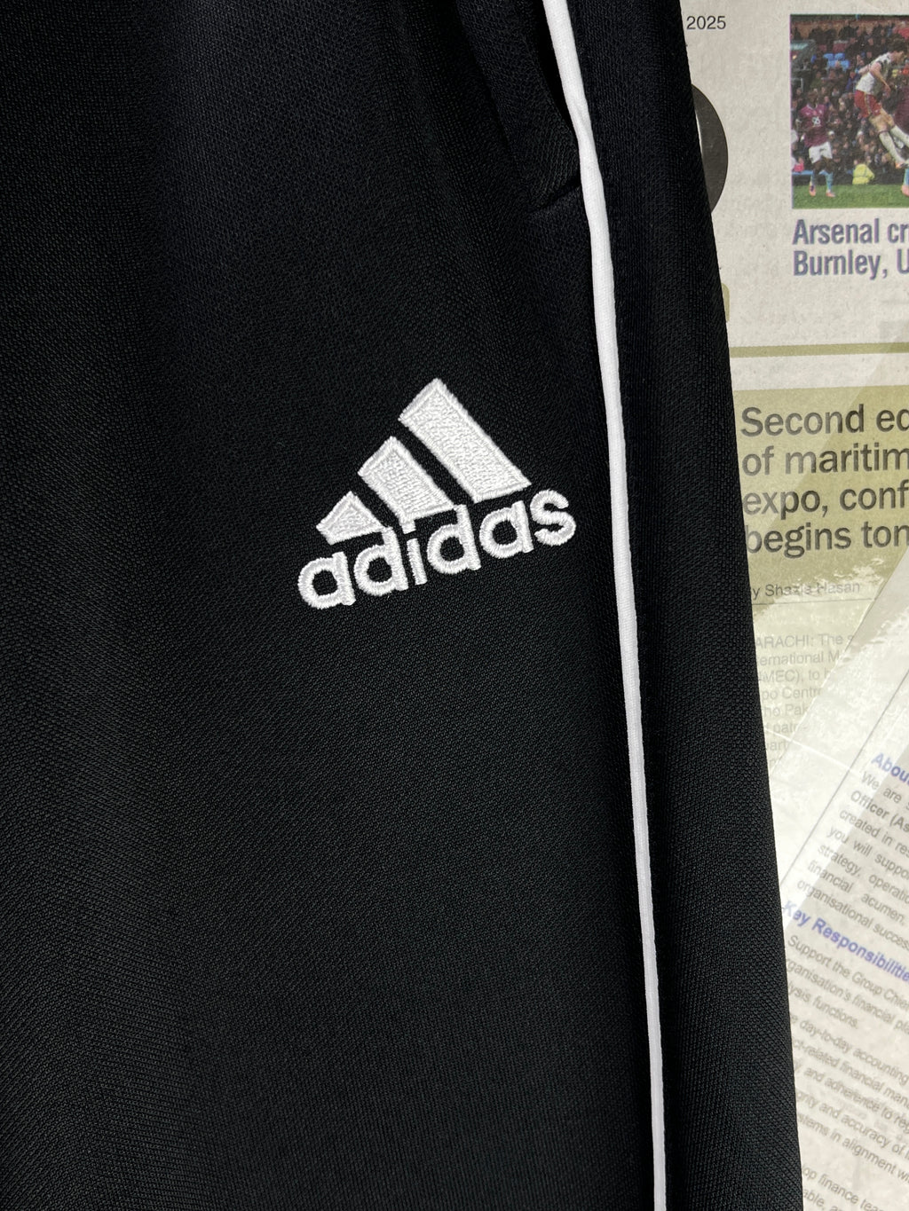 Adid*s® Waist: 30" | Black | Trouser | 2334 - Genuine Maal