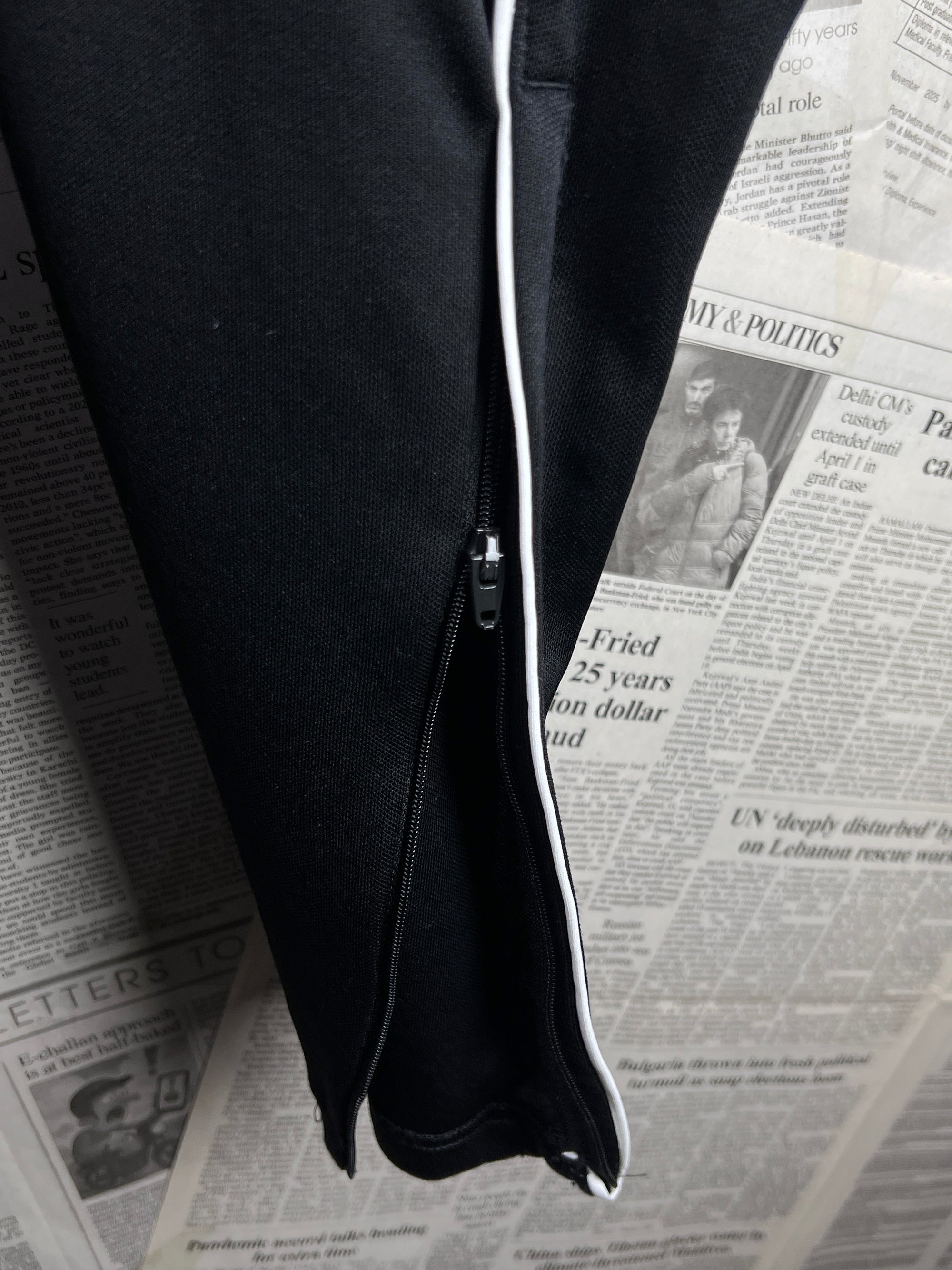 Adid*s® Waist: 30" | Black | Trouser | 2334 - Genuine Maal