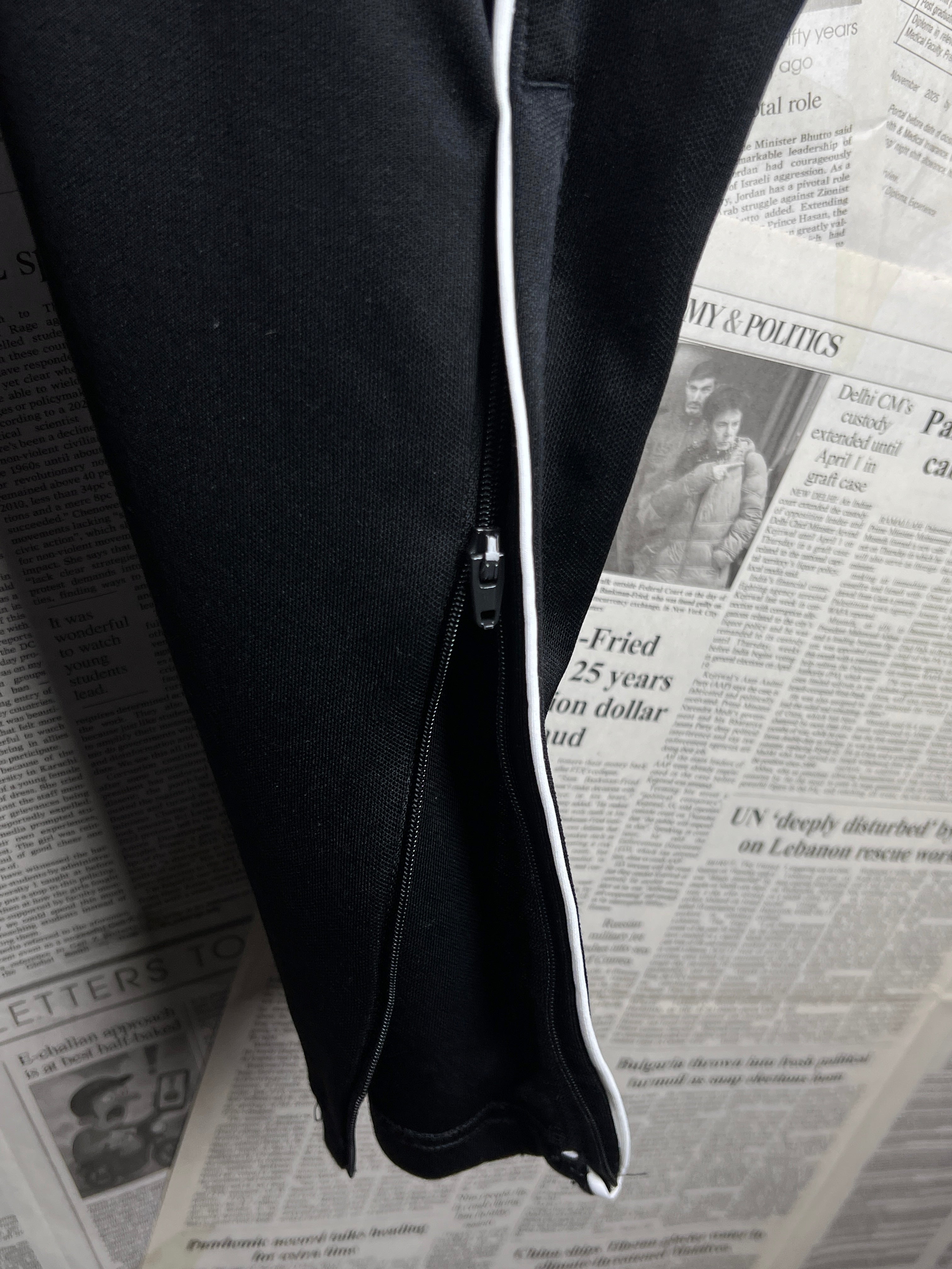Adid*s® Waist: 30" | Black | Trouser | 2334 - Genuine Maal