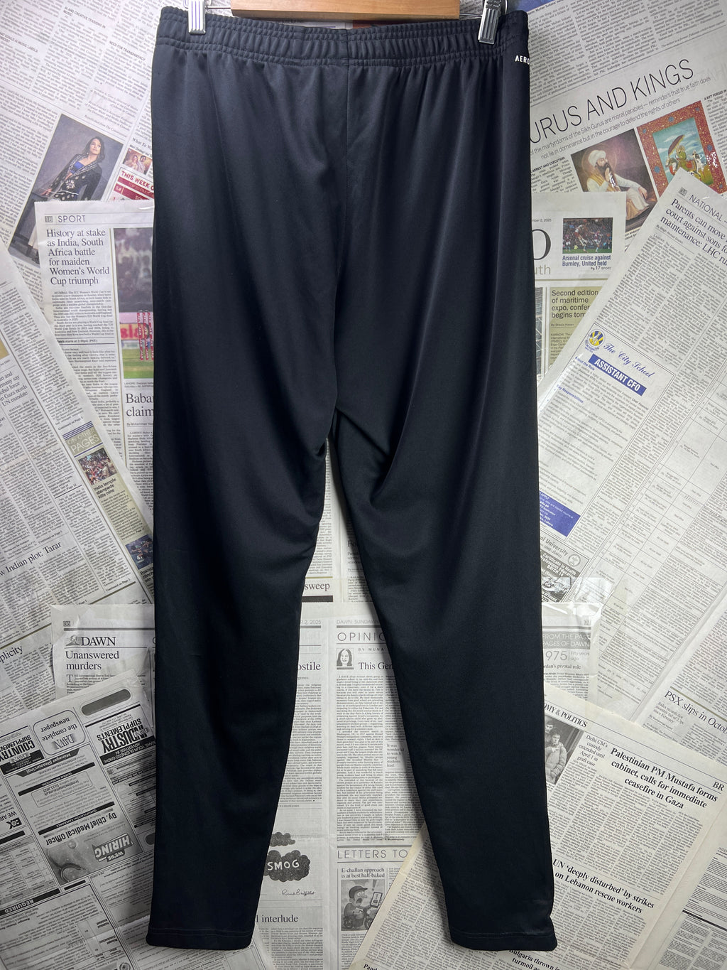 Adid*s® Waist: 30" | Black | Trouser | 2334 - Genuine Maal