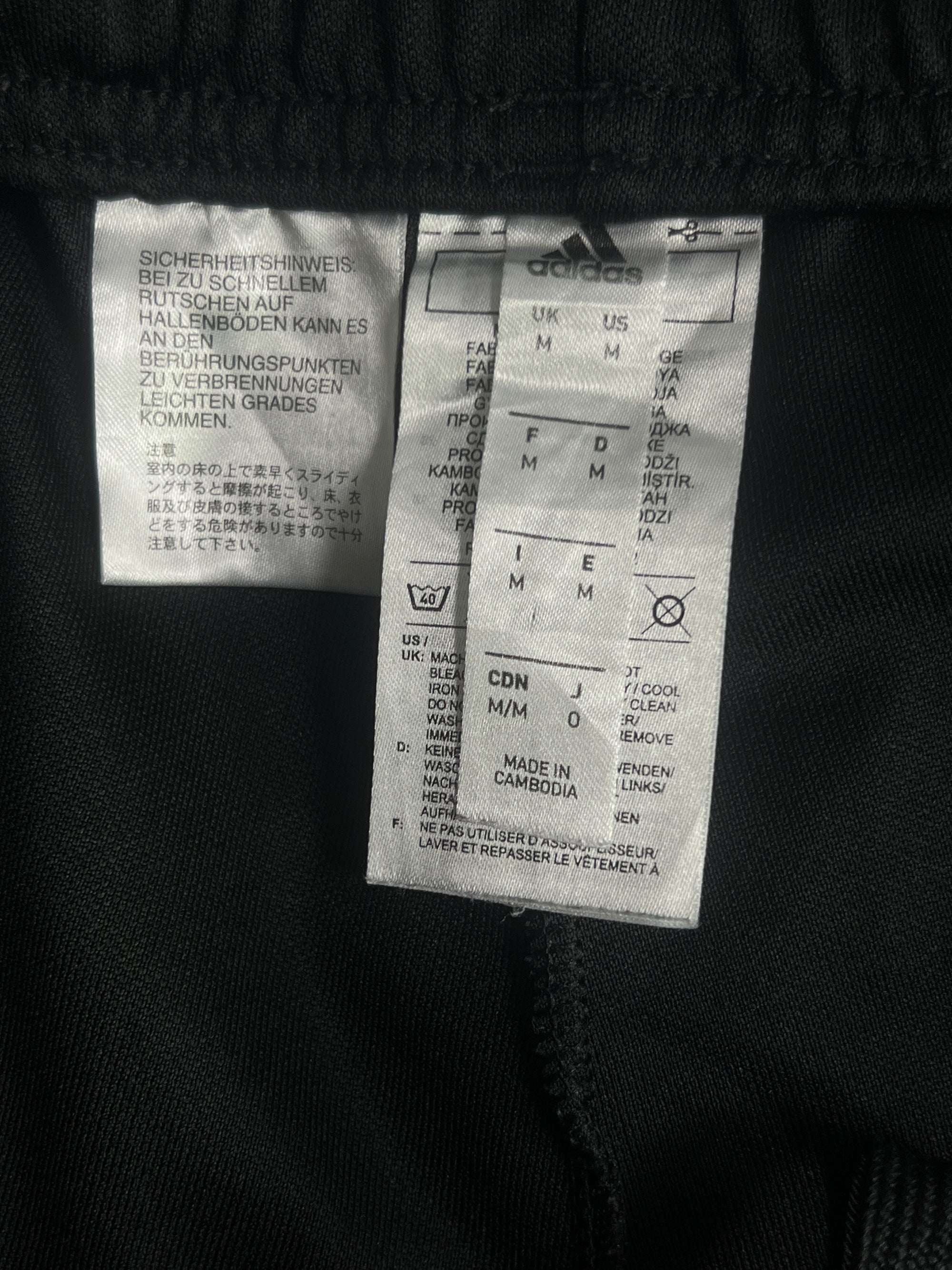 Adid*s® Waist: 30" | Black | Trouser | 2334 - Genuine Maal