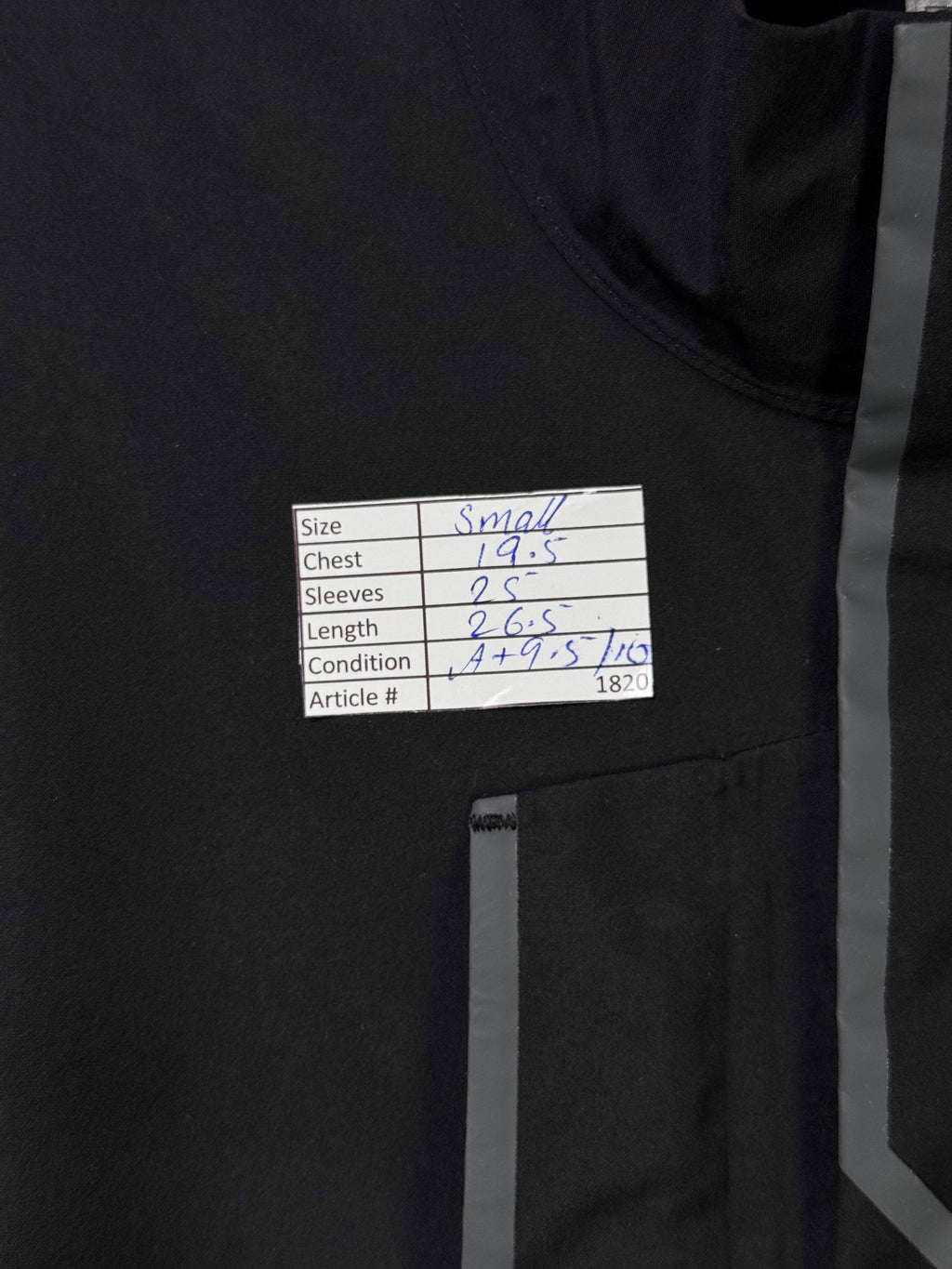 Adid*s® Small | Chest: 19.5" | Black | Windbreaker Jacket | Gore - Tex | 1820 - Genuine Maal