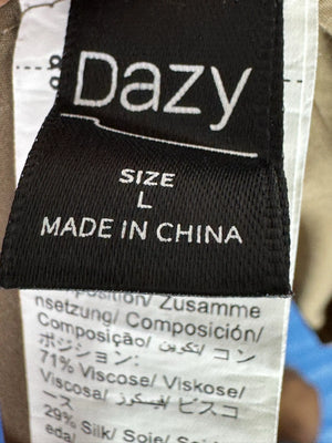 Dazy® XXL | Bust: 24" | Brown | Maxi Dress | B8 - 5256 - Genuine Maal