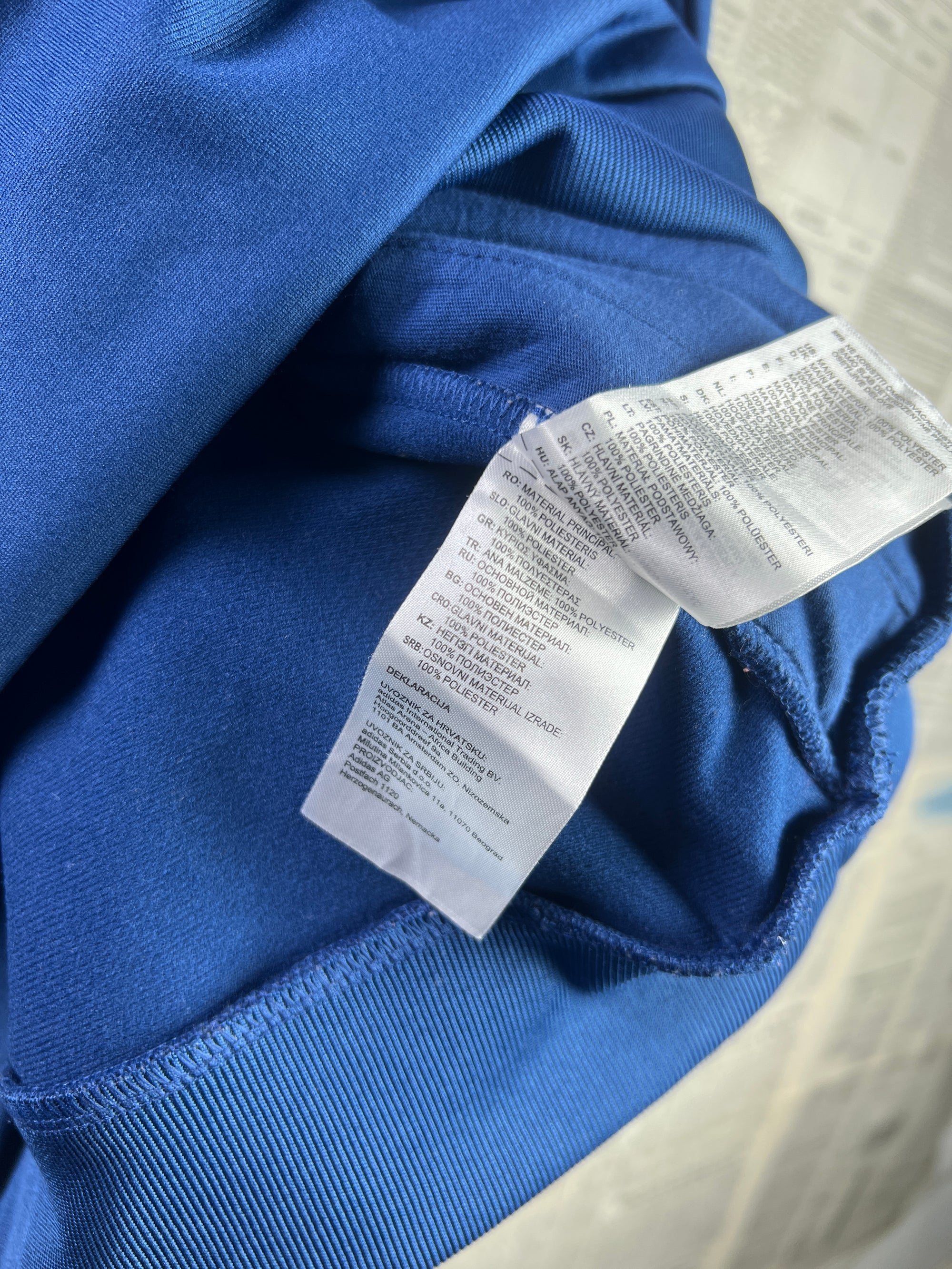 Adid*s® Kids XS | Chest: 18.5" | Blue | Pullover | 1897 - Genuine Maal