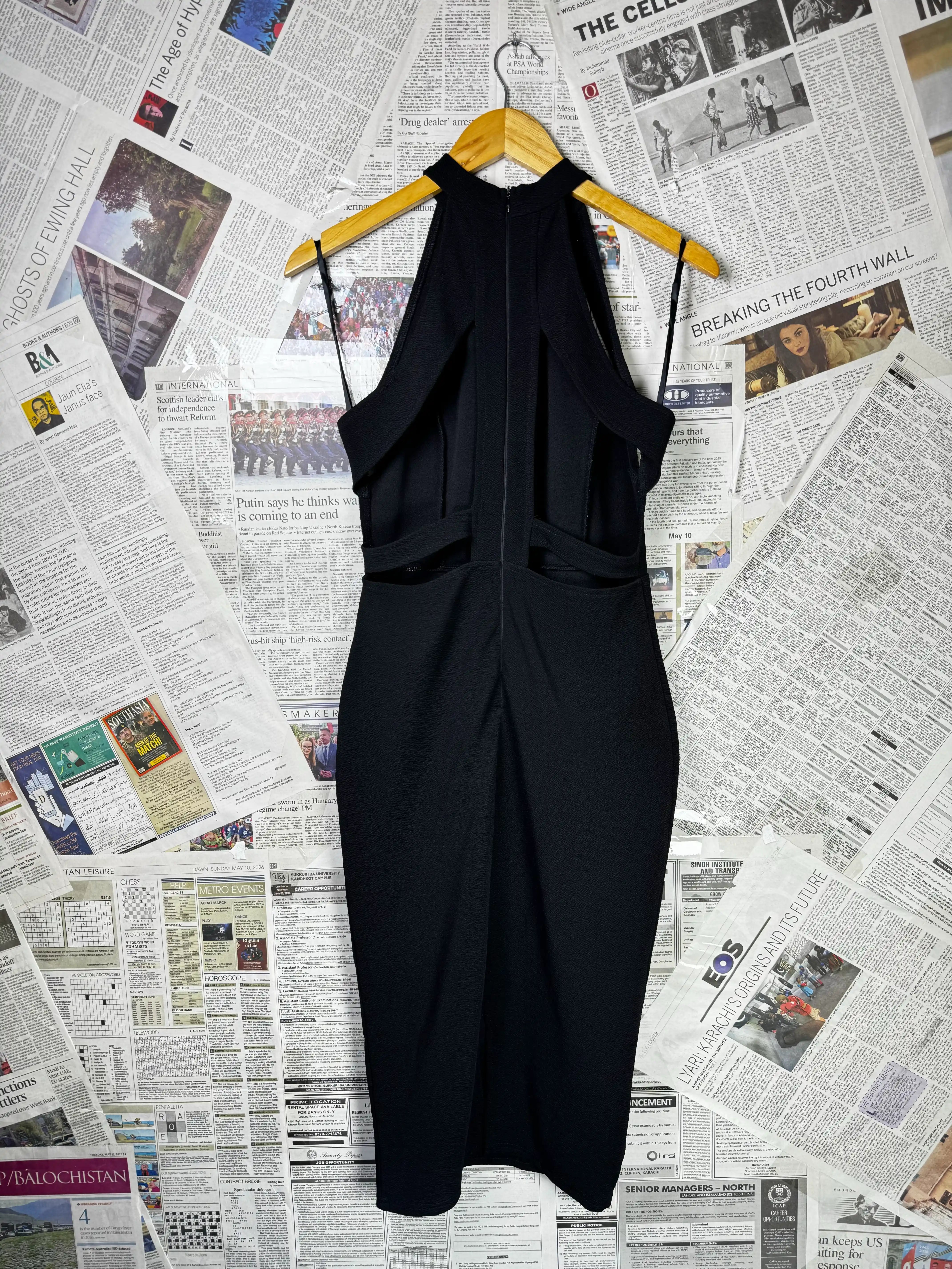 AX Paris® XS | Bust: 16.5" | Black | Mini Dress | B8 - 5253 - Genuine Maal
