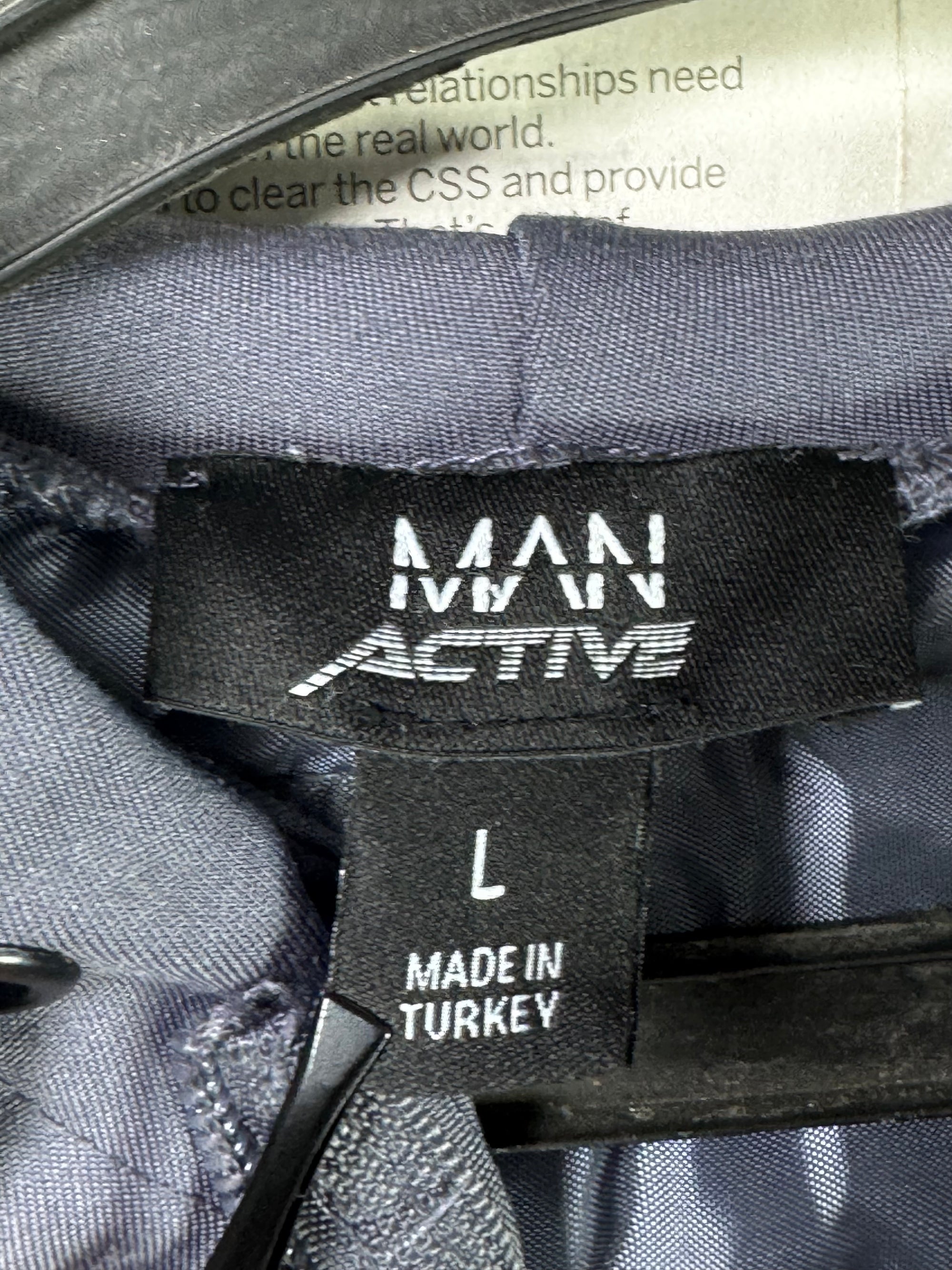 MAN® Large | Chest: 23" | Grey | Hoodie | Inner: Fleece | 1832 - Genuine Maal