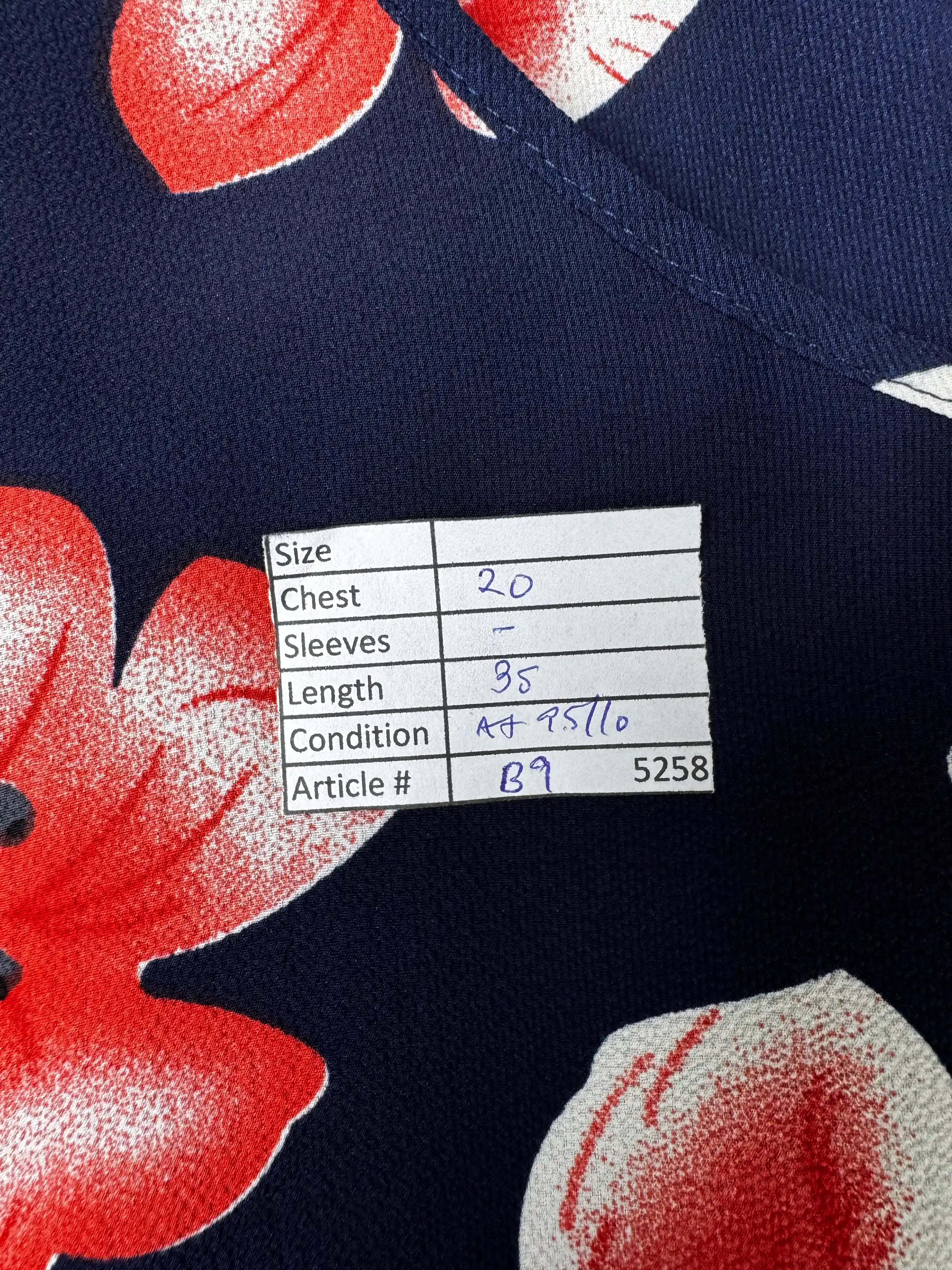Only® Large | Bust: 20" | Floral Print | Mini Dress | B9 - 5258 - Genuine Maal