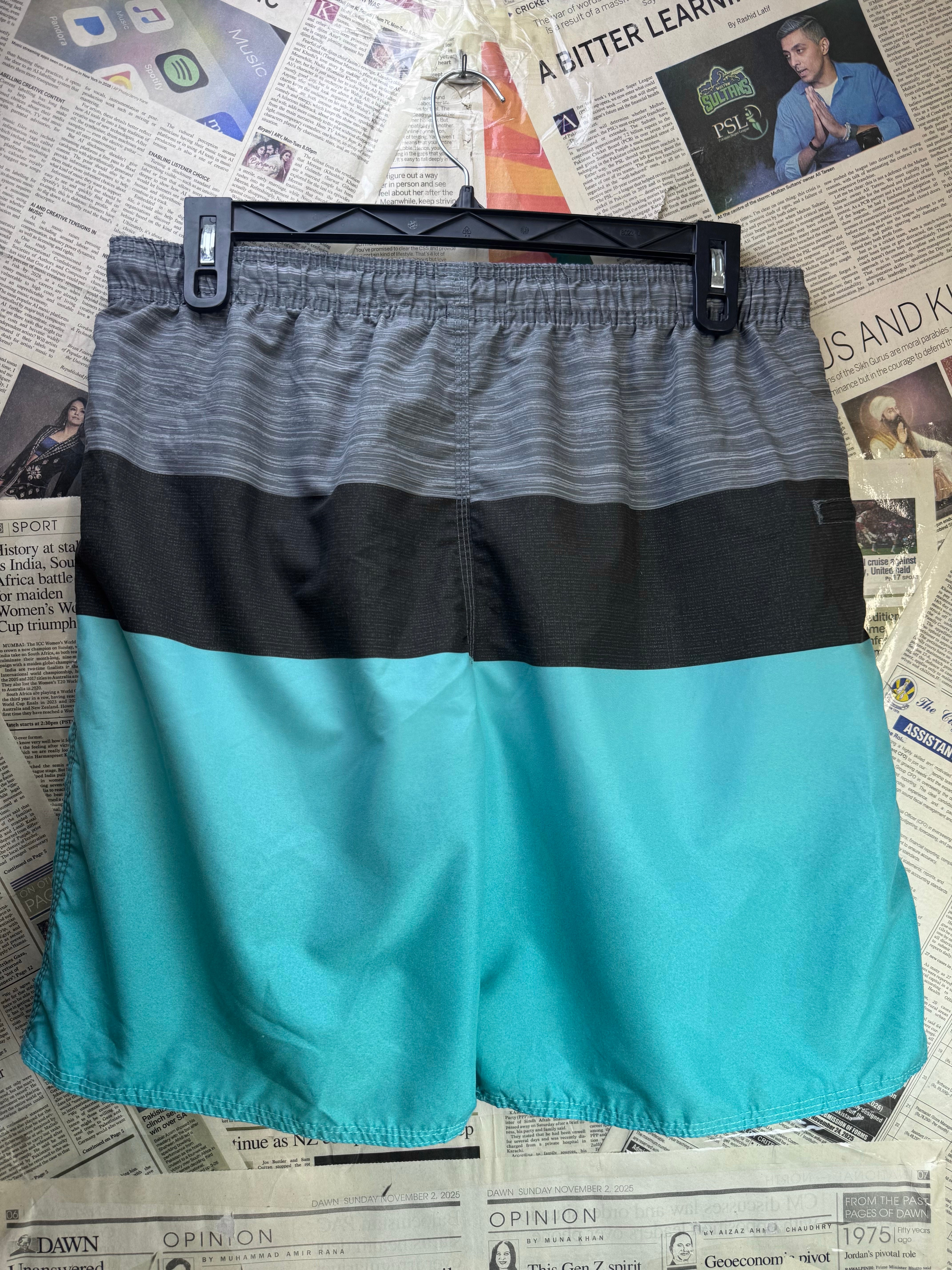Burnside® Waist: 34" to 36" | Swim Shorts | Poly | 1565 - Genuine Maal