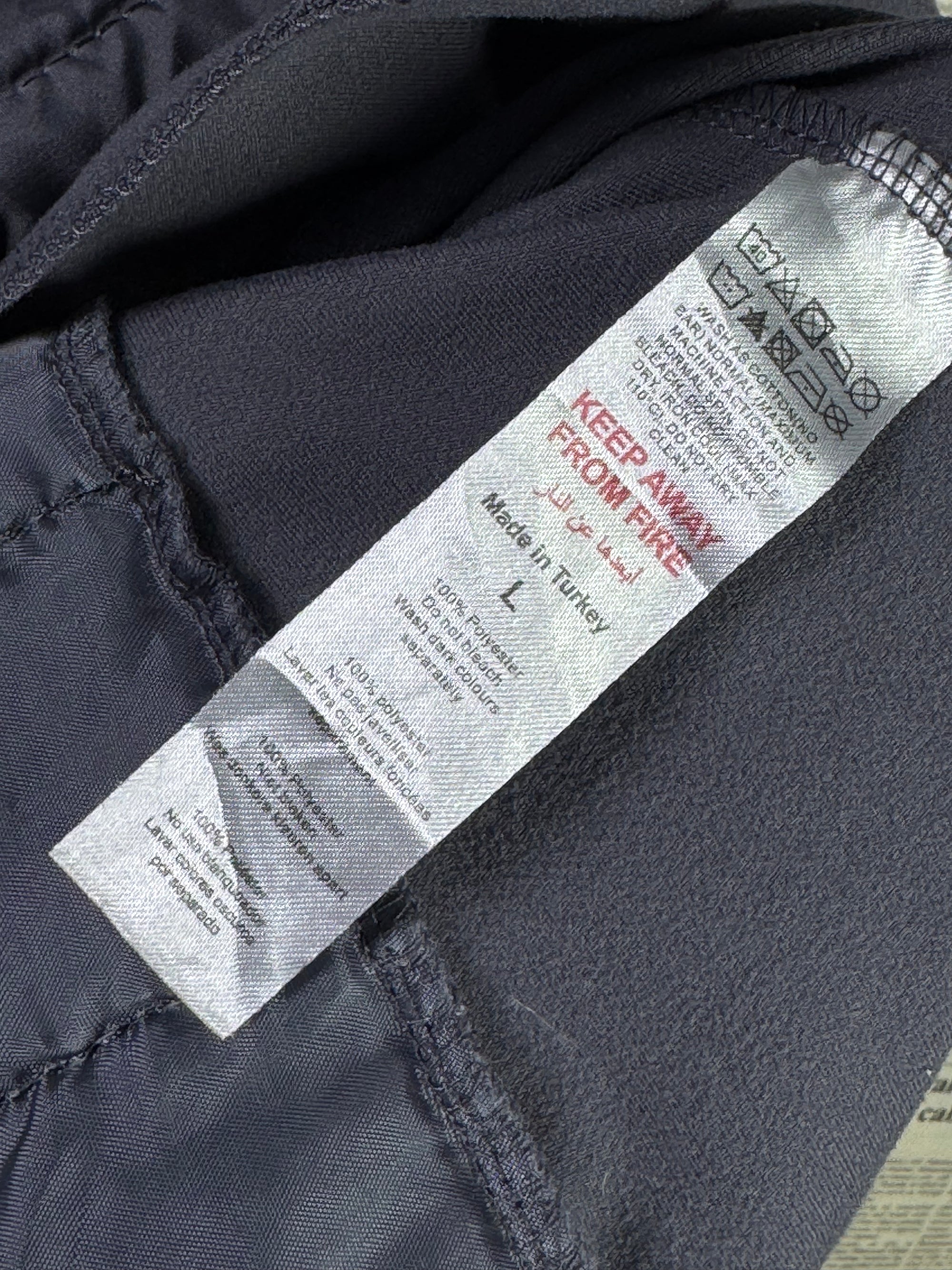 MAN® Large | Chest: 23" | Grey | Hoodie | Inner: Fleece | 1832 - Genuine Maal