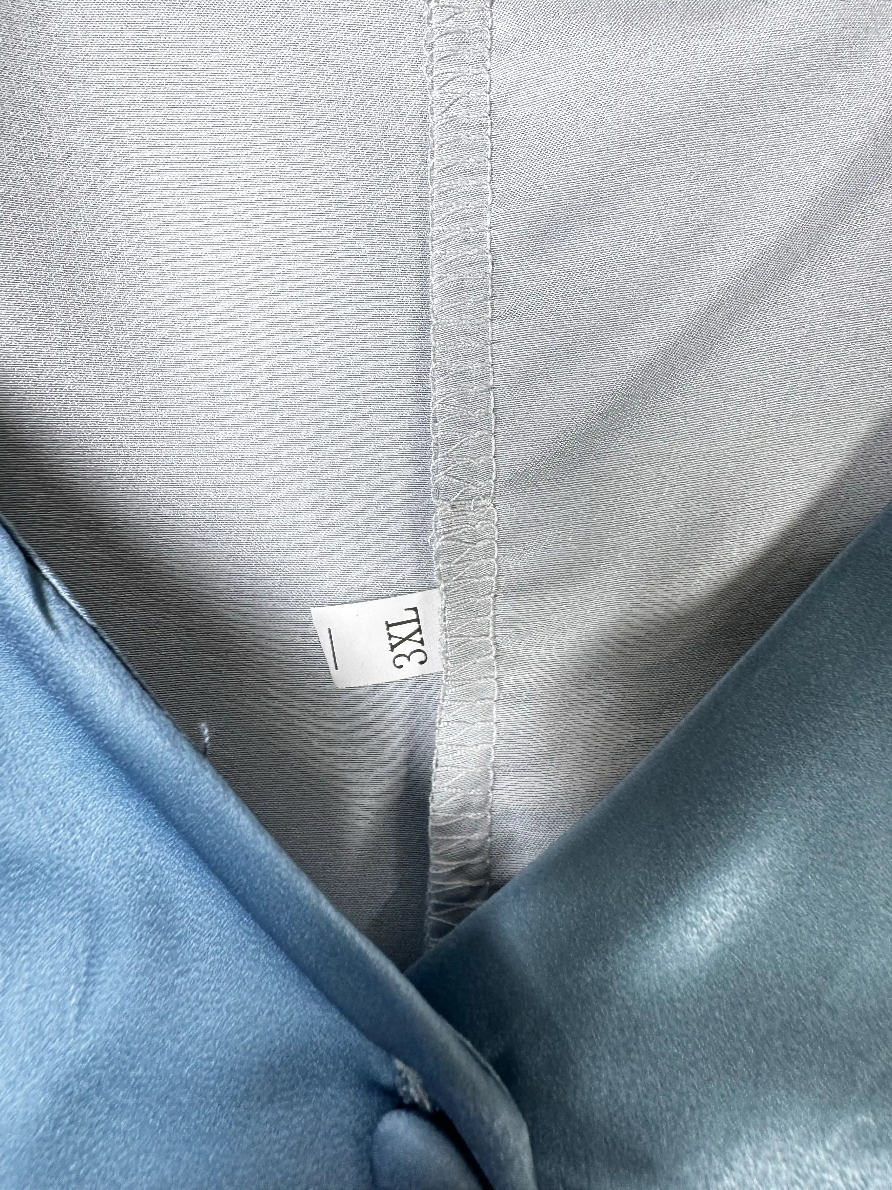 ® XXL | Bust: 42" | Slate Blue | Maxi Dress | B9 - 5462 - Genuine Maal