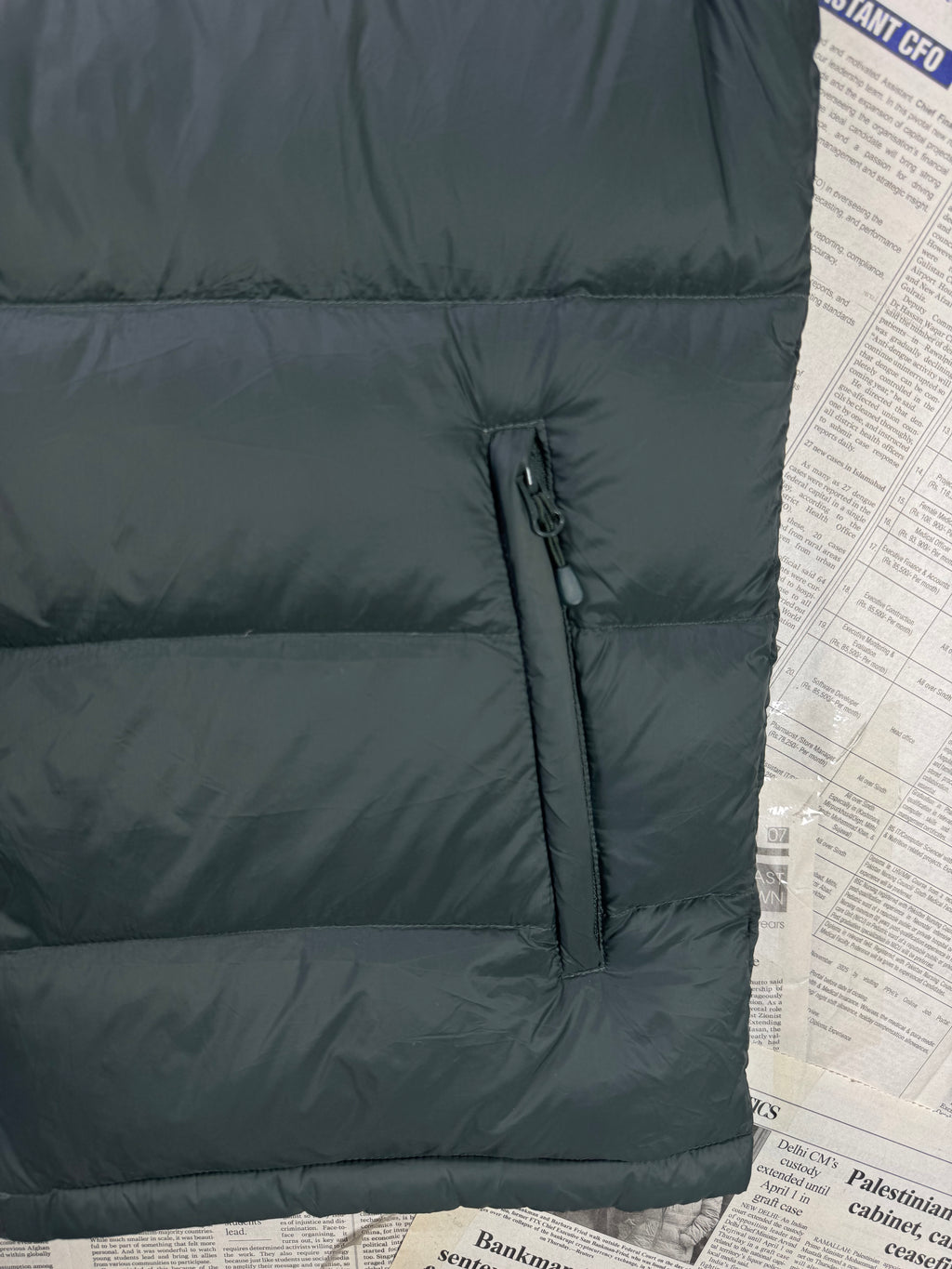 Crane® Large | Chest: 23" | Dark Olive | Puffer Jacket | Filling: Down/Feather | 2157 - Genuine Maal