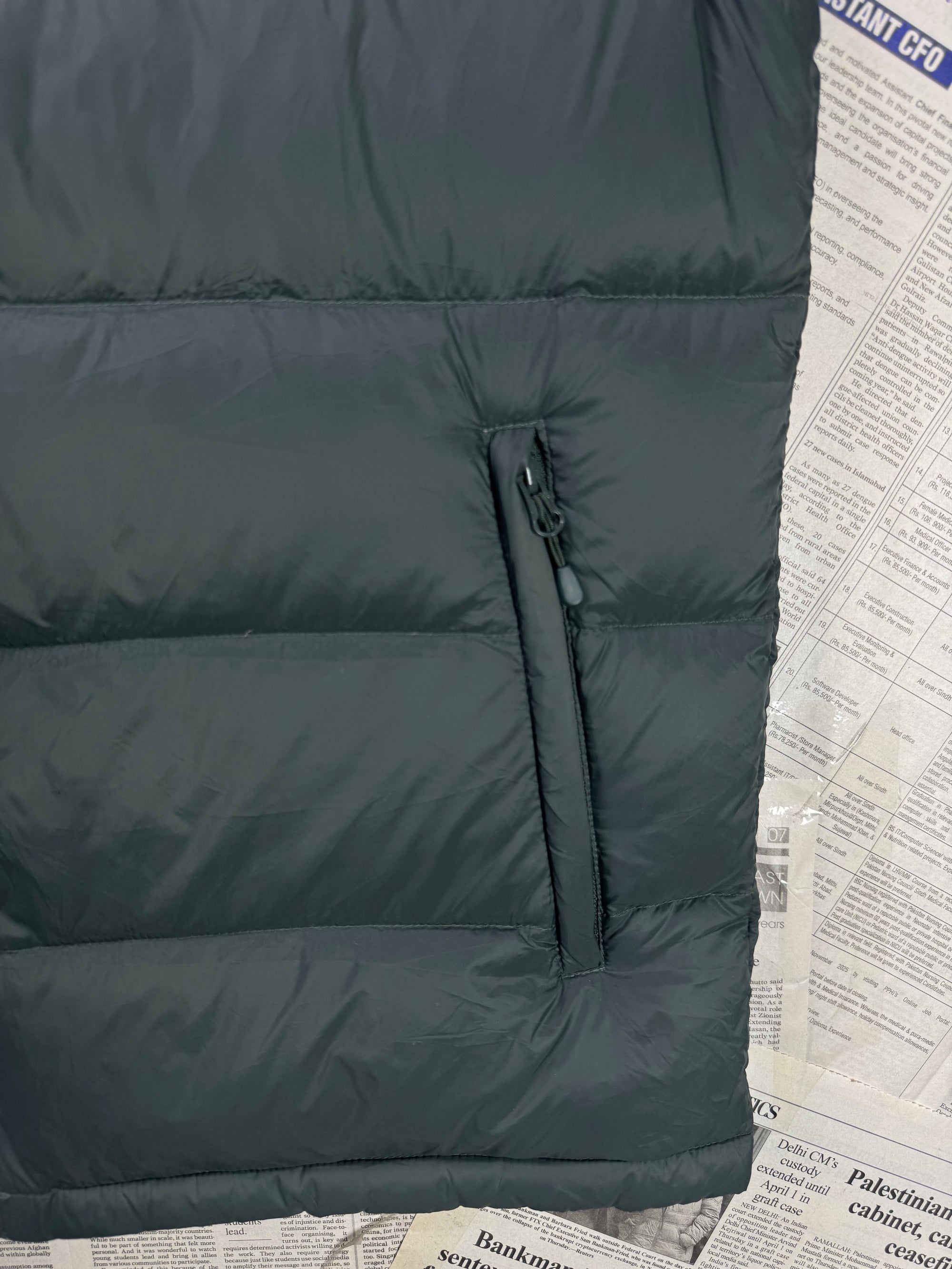 Crane® Large | Chest: 23" | Dark Olive | Puffer Jacket | Filling: Down/Feather | 2157 - Genuine Maal