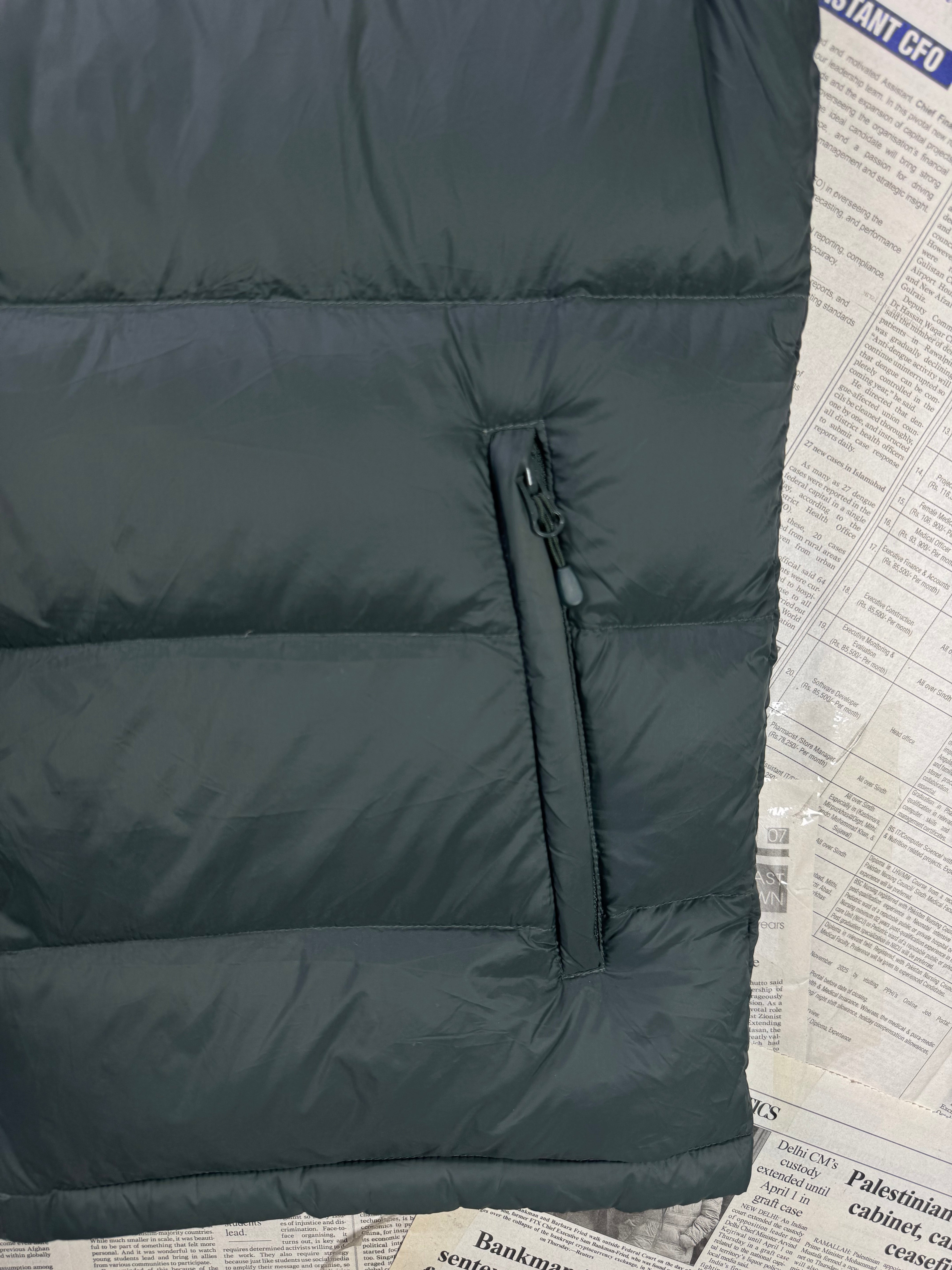 Crane® Large | Chest: 23" | Dark Olive | Puffer Jacket | Filling: Down/Feather | 2157 - Genuine Maal