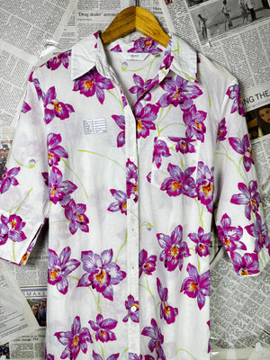 Next® Large | Bust: 20" | Floral Print | Mini Dress | B9 - 5461 - Genuine Maal