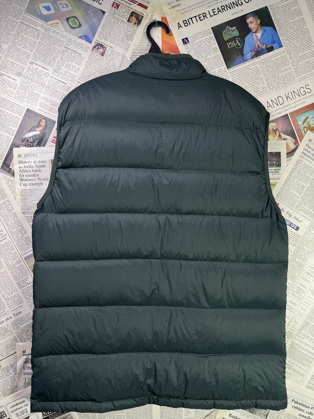 Crane® Large | Chest: 23" | Dark Olive | Puffer Jacket | Filling: Down/Feather | 2157 - Genuine Maal