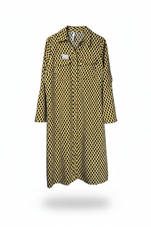 NY Collection® XL | Bust: 22.5" | Geometrical Print | Midi Dress | B9 - 5254 - Genuine Maal
