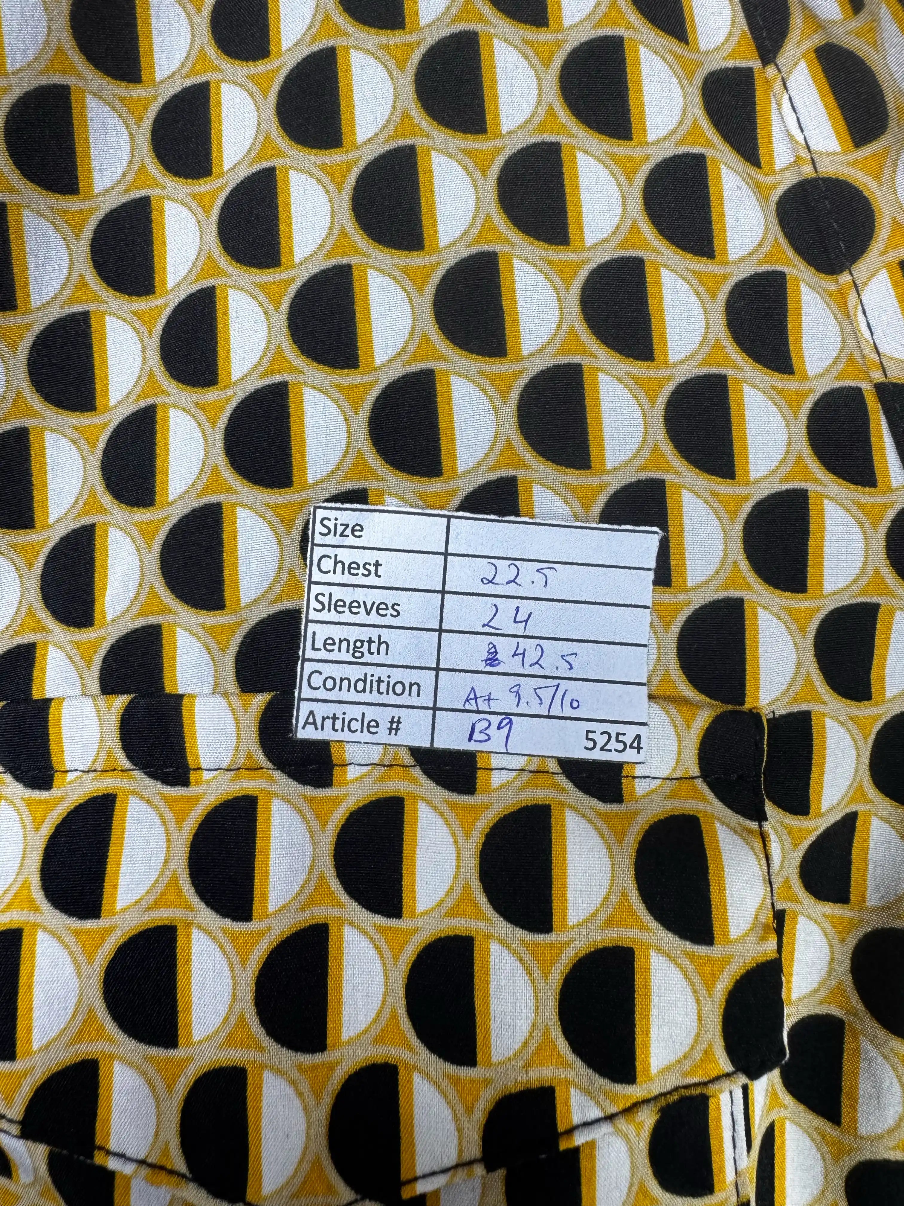 NY Collection® XL | Bust: 22.5" | Geometrical Print | Midi Dress | B9 - 5254 - Genuine Maal