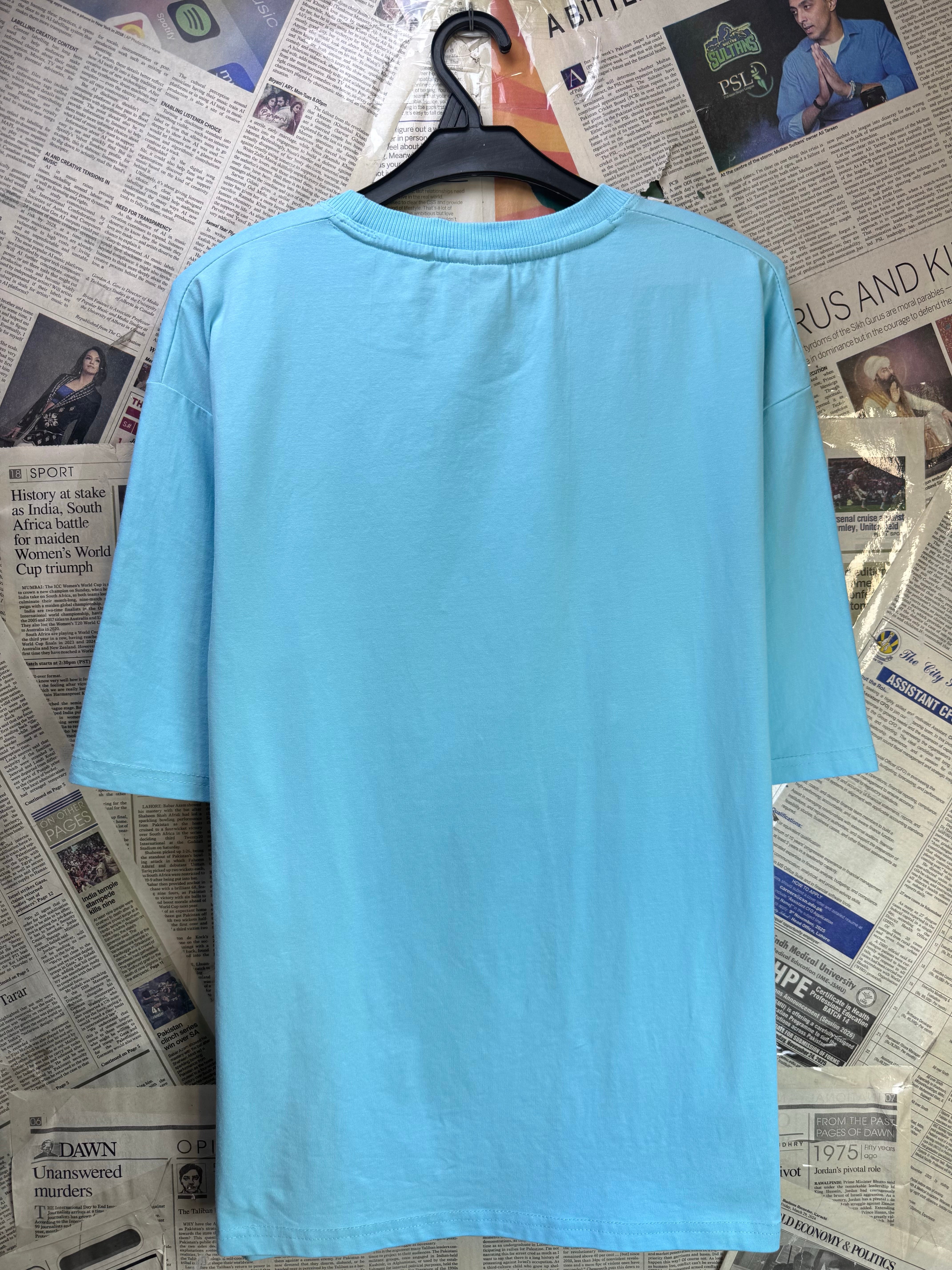 H&M® Small | Chest: 20" | Blue | Dropdown T-Shirt | 4088 - Genuine Maal