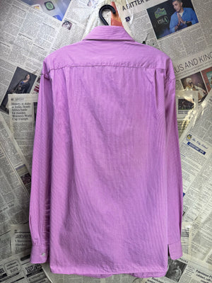 Tommy Hilfig*r® Medium | Chest: 22.5" | Pin Check | Shirt | Cotton | 4085 - Genuine Maal