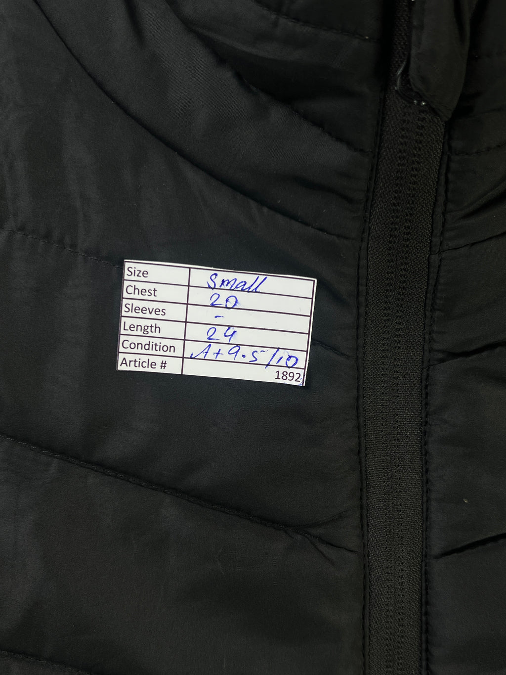 ® Small | Chest: 20" | Black | Power Bank Powered Warm Sleeveless Jacket | 1892 - Genuine Maal
