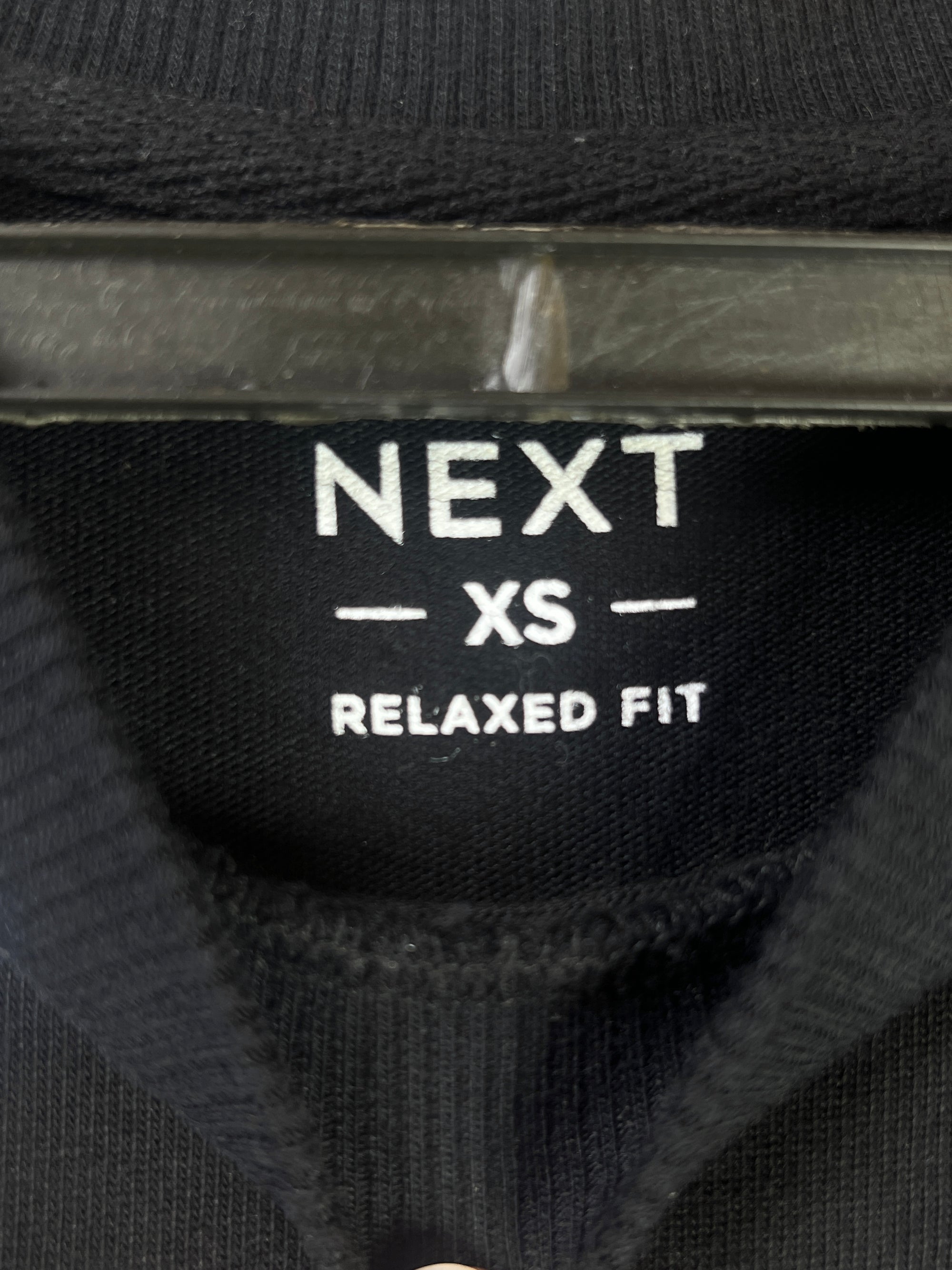 Next® Small | Chest: 19" | Black | Sweat Shirt | Cotton | 1885 - Genuine Maal