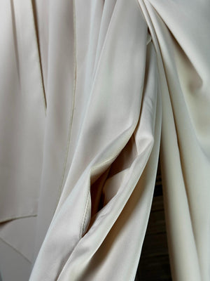 ® Medium | Bust: 29.5" | Light Cream | Abaya Maxi Dress | B9 - 5083 - Genuine Maal
