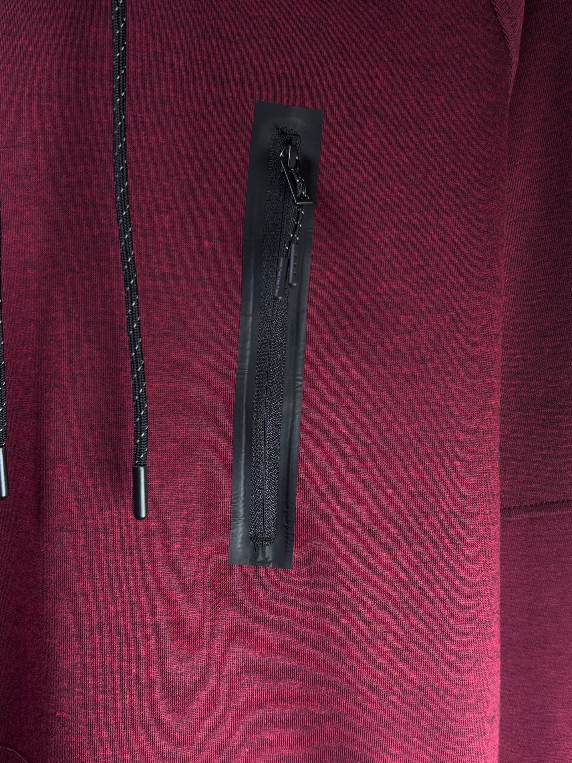 Sulka® Large | Chest: 23.5" | Maroon | Hoodie | 2074 - Genuine Maal