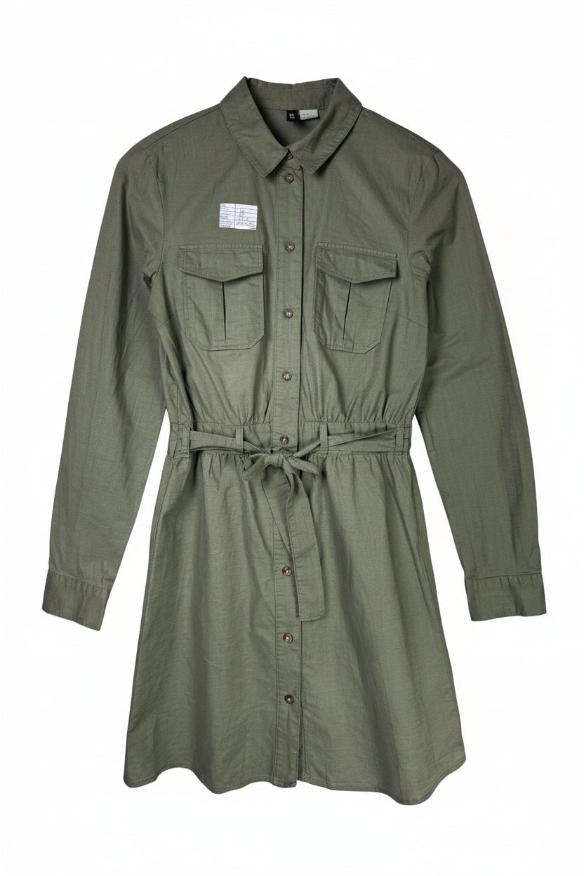 H&M® XS | Bust: 17" | Sage Green | Mini Dress | B9 - 5079 - Genuine Maal