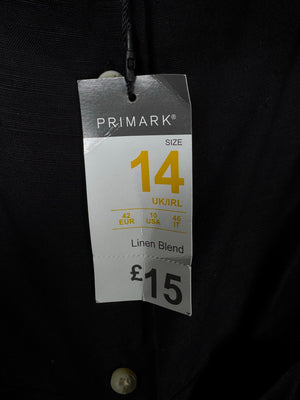 Primark® Medium | Bust: 19" | Black | Jumpsuit | B9 - 5071 - Genuine Maal