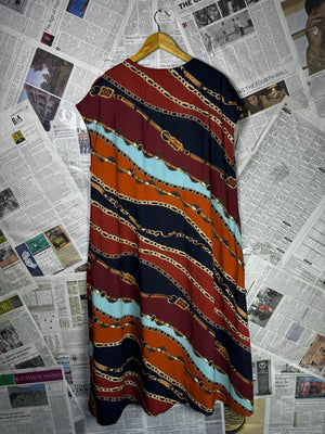 Nishat® XL | Bust: 22.5" | Ornate | Cardigan Maxi Dress | B9 - 5061 - Genuine Maal