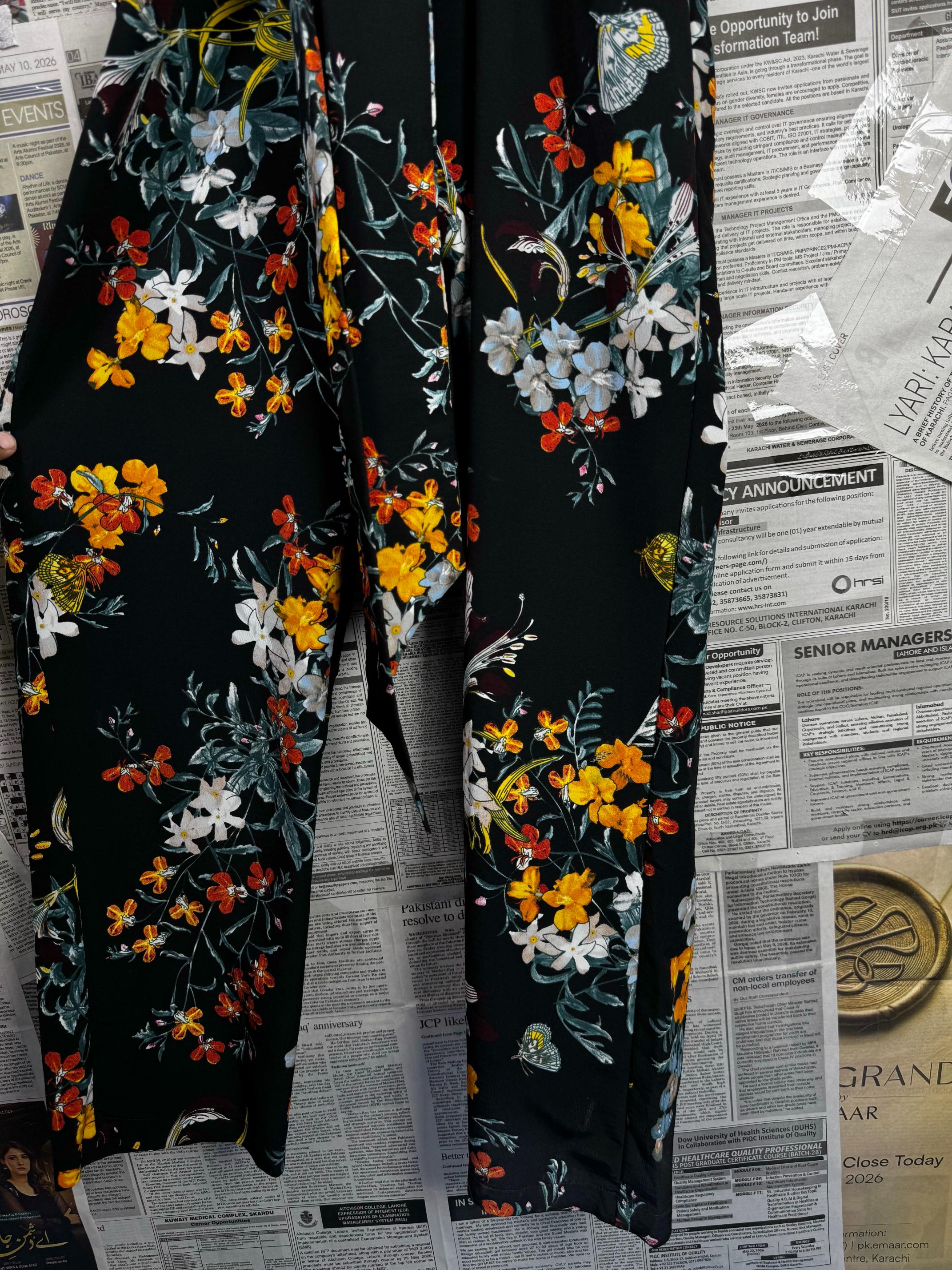 Redherring® Large | Bust: 20" | Floral Print | Maxi Jumpsuit | B9 - 5077 - Genuine Maal