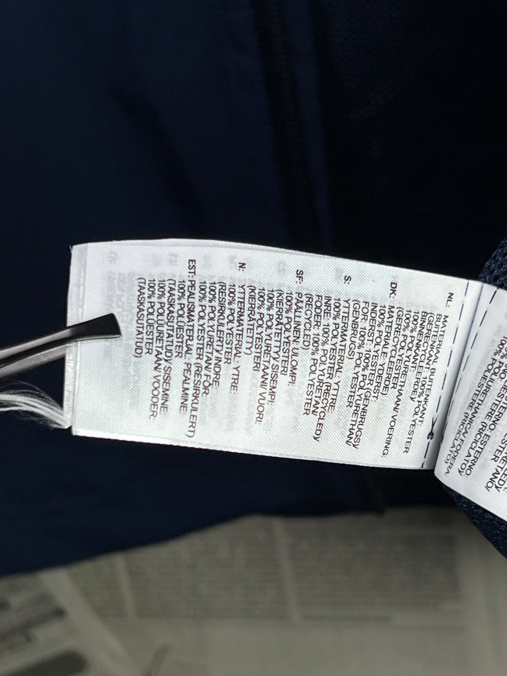 Adid*s® Medium | Chest: 22.5" | Blue | Mock Neck Jacket with convertible Hoodie | 2063 - Genuine Maal