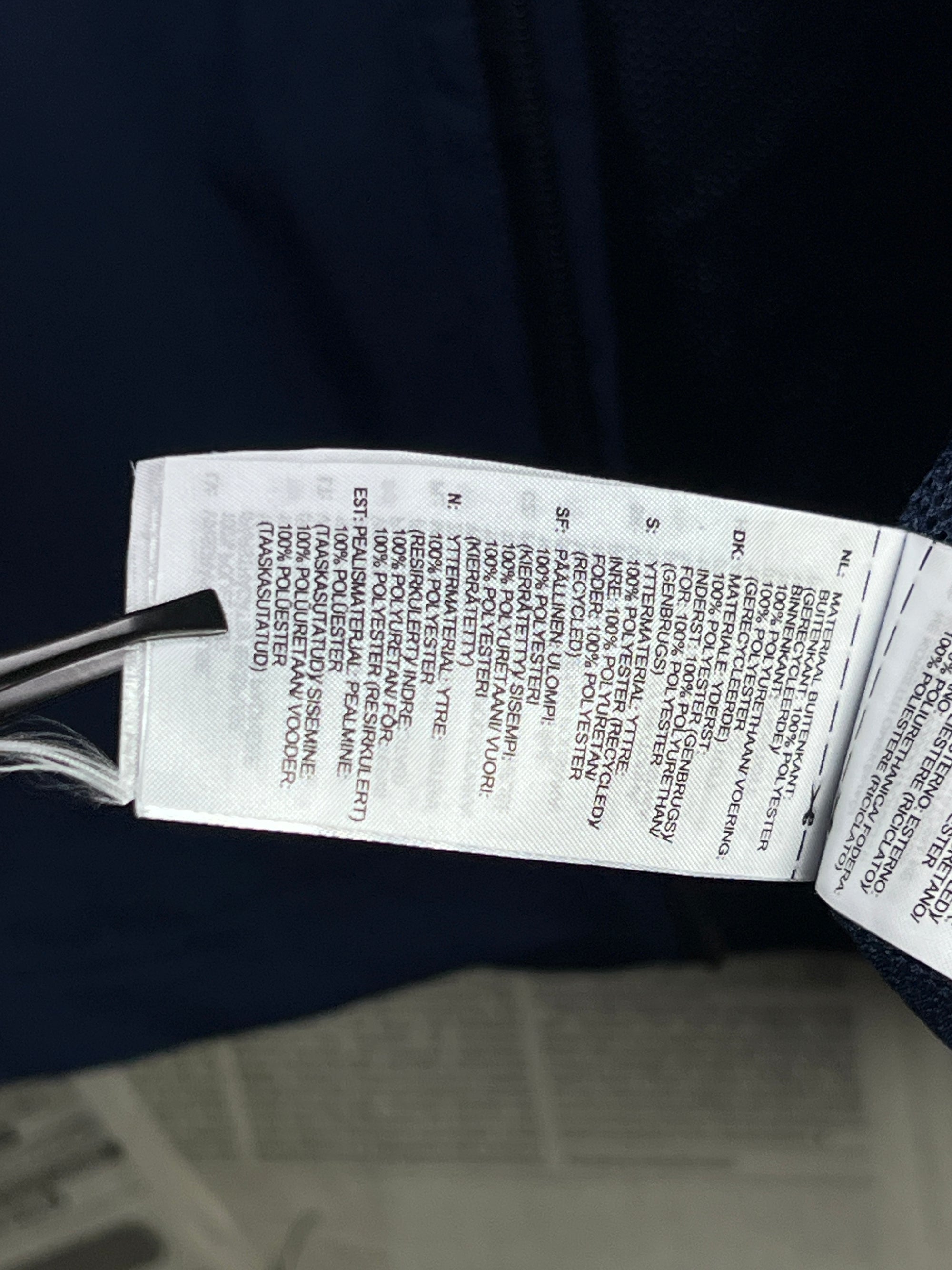 Adid*s® Medium | Chest: 22.5" | Blue | Mock Neck Jacket with convertible Hoodie | 2063 - Genuine Maal