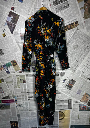 Redherring® Large | Bust: 20" | Floral Print | Maxi Jumpsuit | B9 - 5077 - Genuine Maal