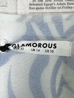 Glamorous® Large | Bust: 20" | Marble Print | Maxi Dress | B9 - 5074 - Genuine Maal