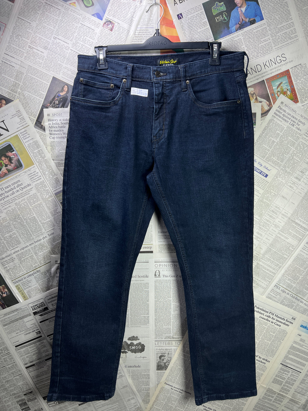 Urban Star® Waist: 36" | Blue | Denim Pant | 2615 - Genuine Maal