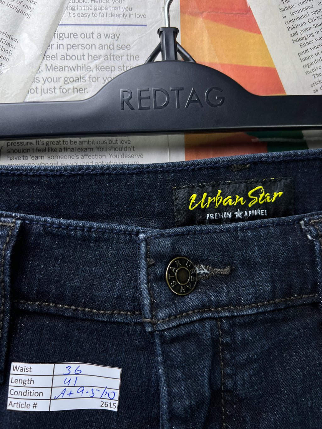 Urban Star® Waist: 36" | Blue | Denim Pant | 2615 - Genuine Maal