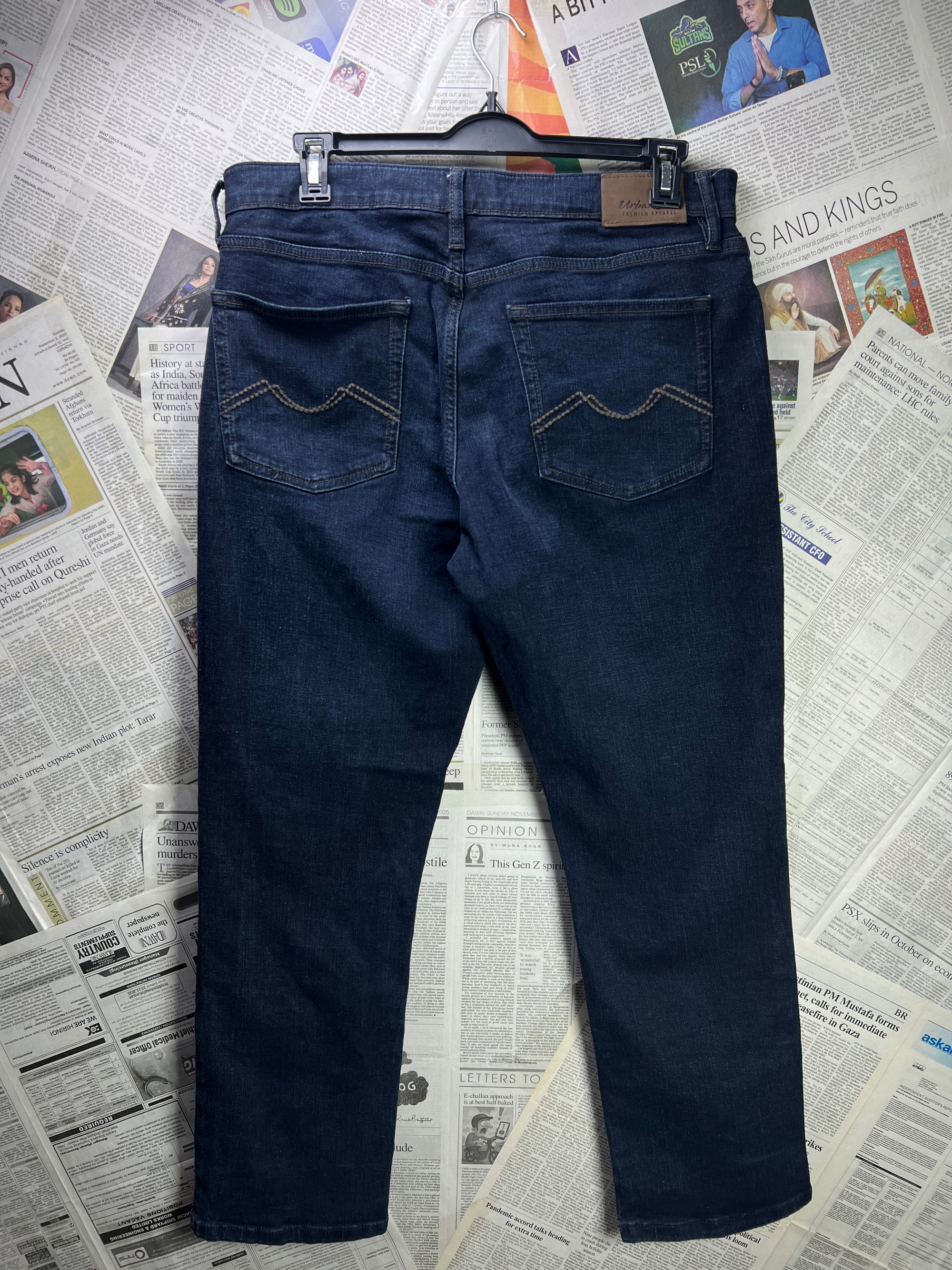 Urban Star® Waist: 36" | Blue | Denim Pant | 2615 - Genuine Maal