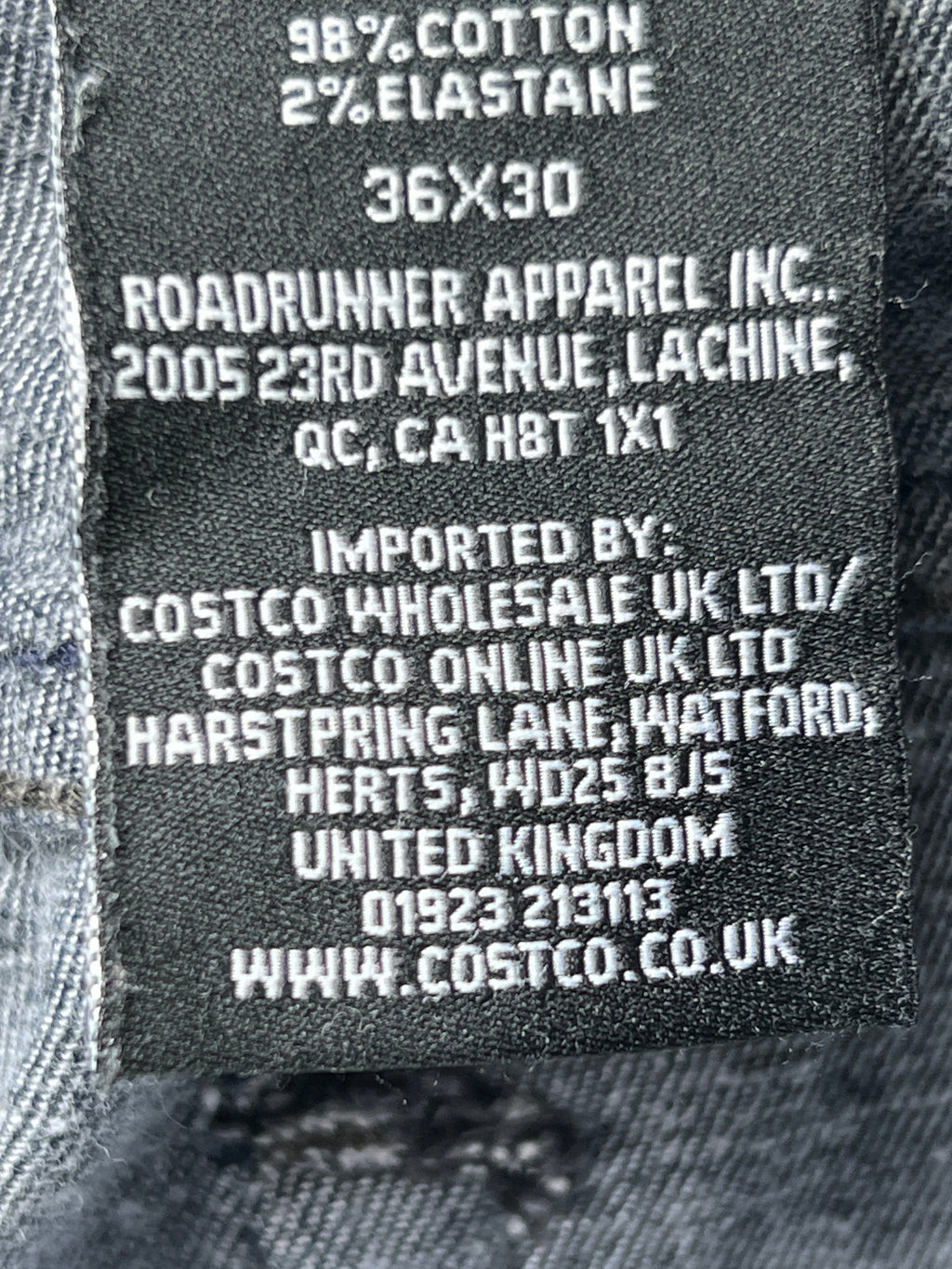 Urban Star® Waist: 36" | Blue | Denim Pant | 2615 - Genuine Maal