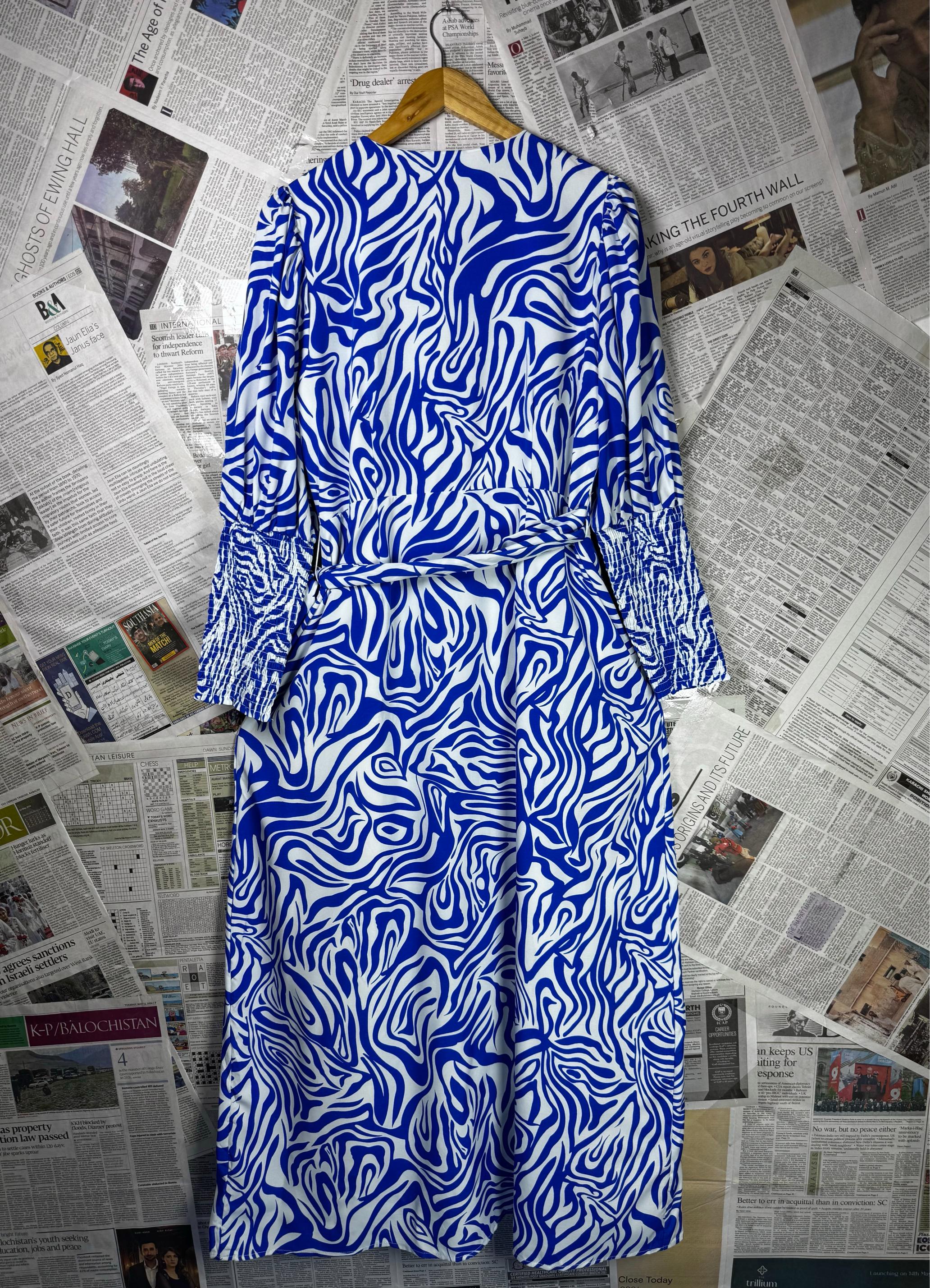 Glamorous® Large | Bust: 20" | Marble Print | Maxi Dress | B9 - 5074 - Genuine Maal