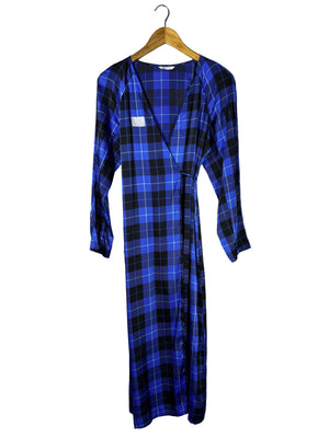 Monk® Large | Bust: 20" | Check | Maxi Dress | B9 - 5269 - Genuine Maal