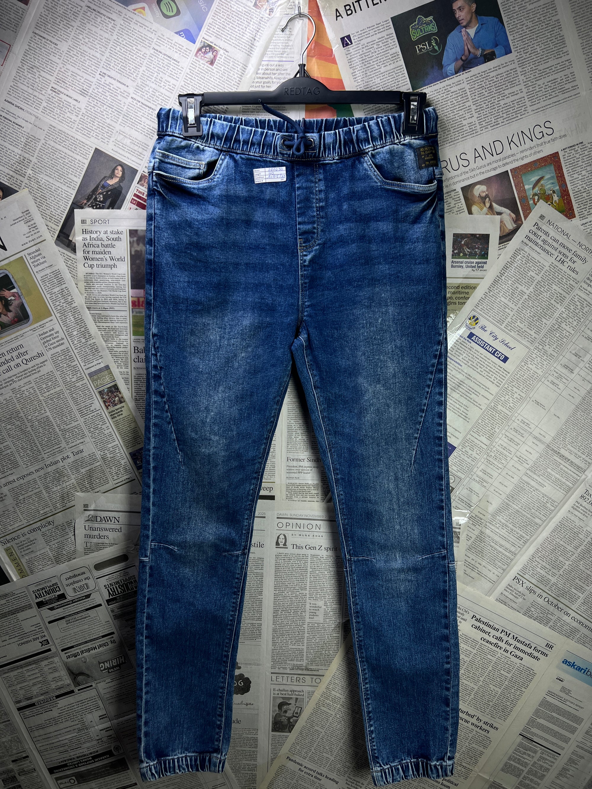 Next® Waist: 28" to 30" | Blue | Denim Trouser | 2607 - Genuine Maal