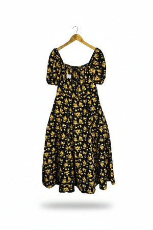 Shein® Small | Bust: 18" | Ditsy Floral Print | Maxi Dress | B9 - 5261 - Genuine Maal